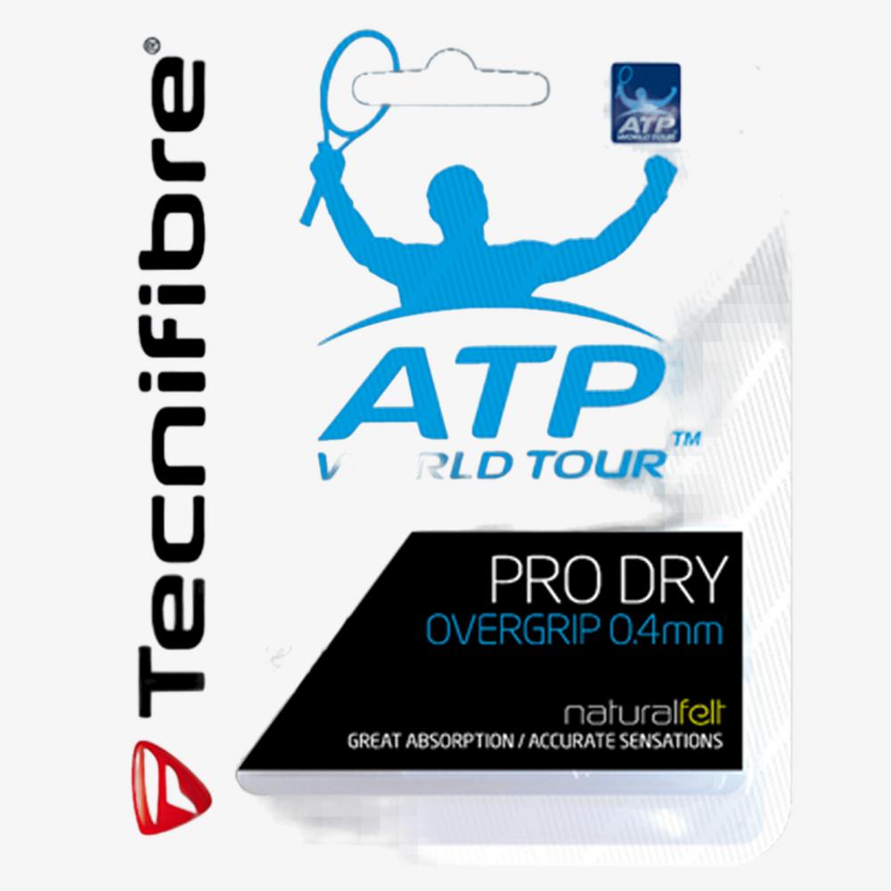 Tecnifibre Pro Dry Overgrip 3 Pack White