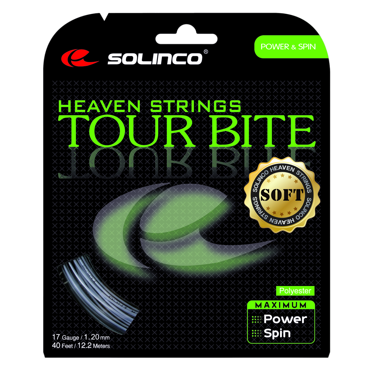 SOLINCO Tour Bite Soft 17 Gauge Tennis String
