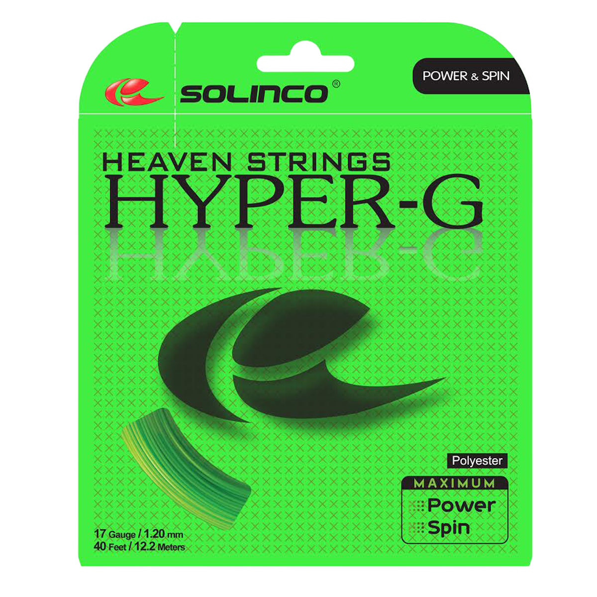 SOLINCO Hyper-G 17 Gauge Tennis String