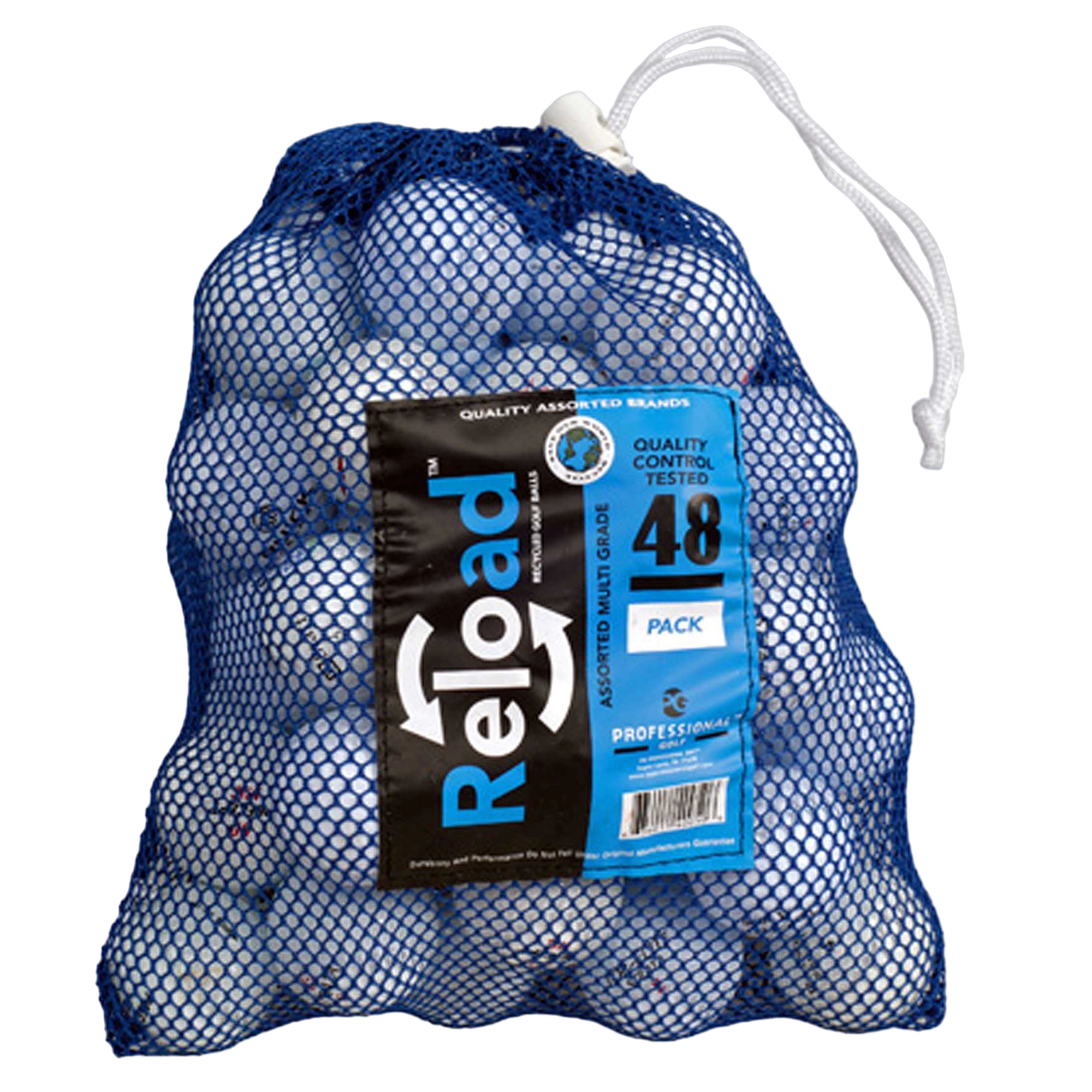 Assorted Value Golf Balls w/ Bag 48-Pack