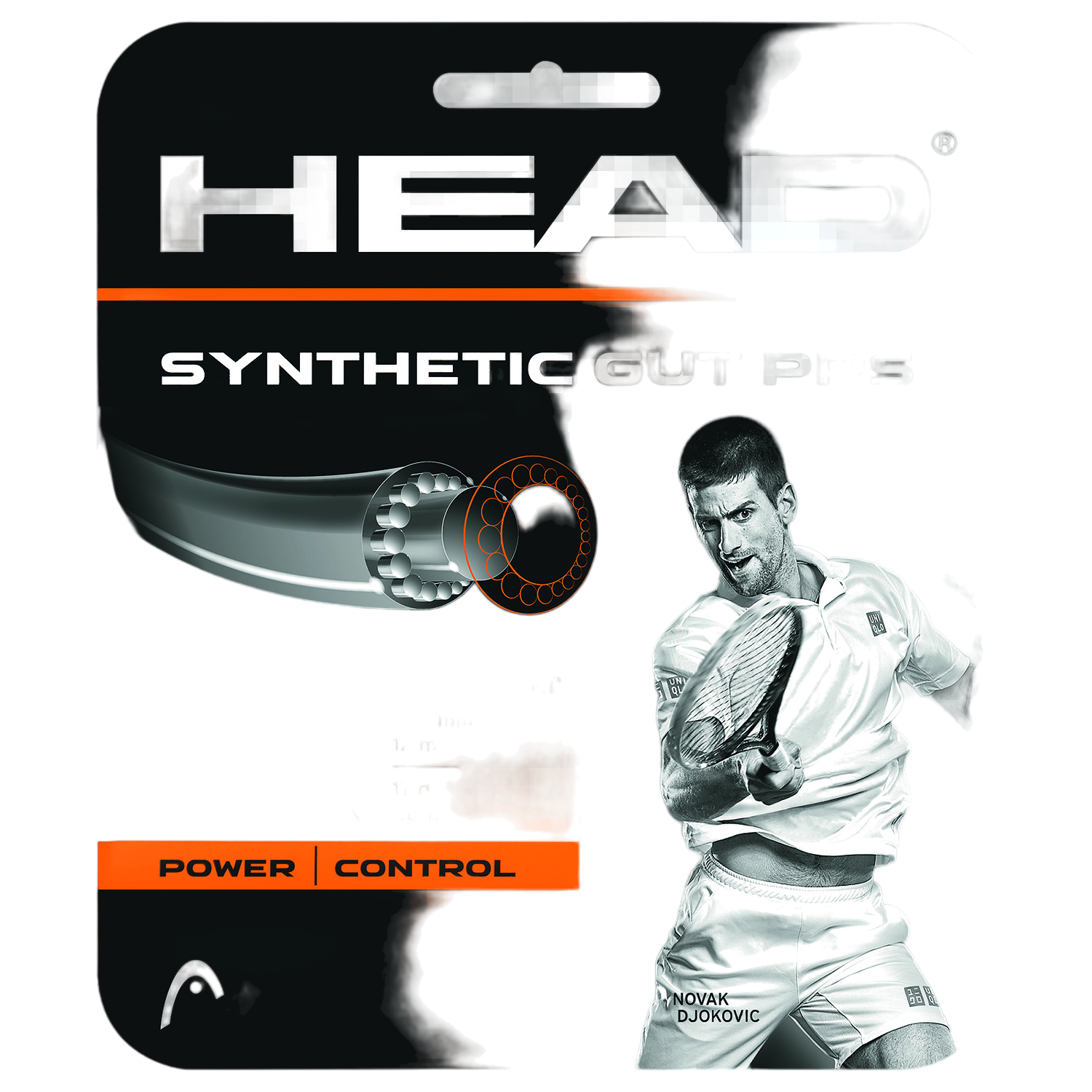 Head Synthetic Gut PPS 17G - White