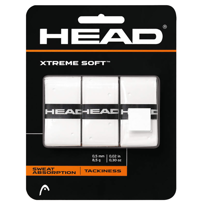 Head XtremeSoft 3-Pack - White