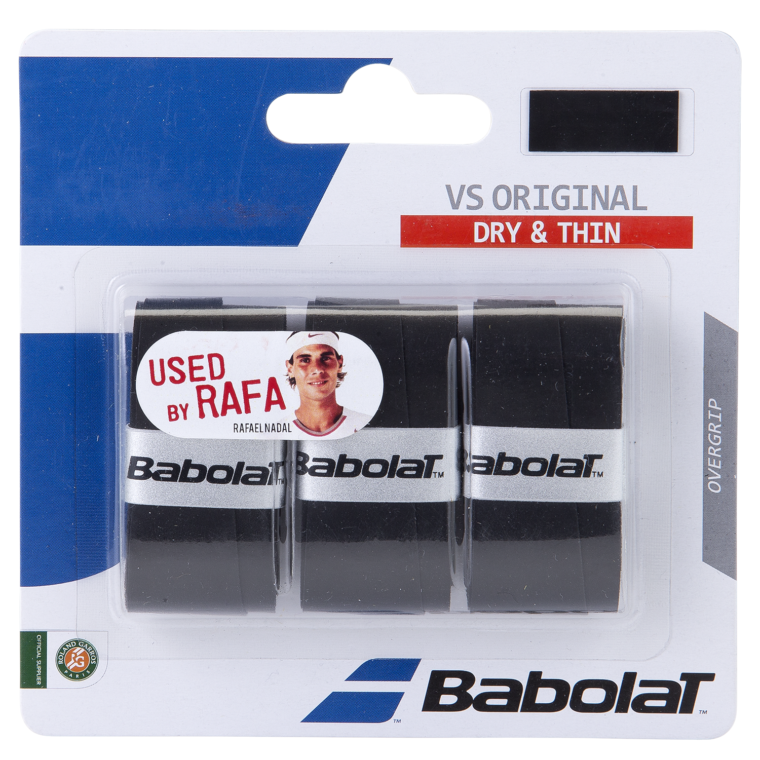 VS Original Overgrip 3 Pack - Black