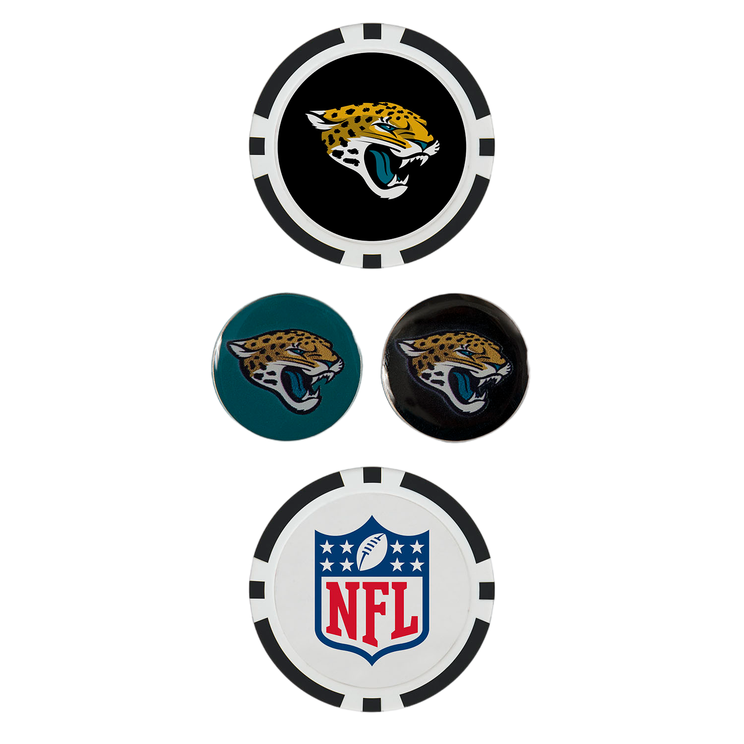 Team Effort Jacksonville Jaguars Ball Marker Set