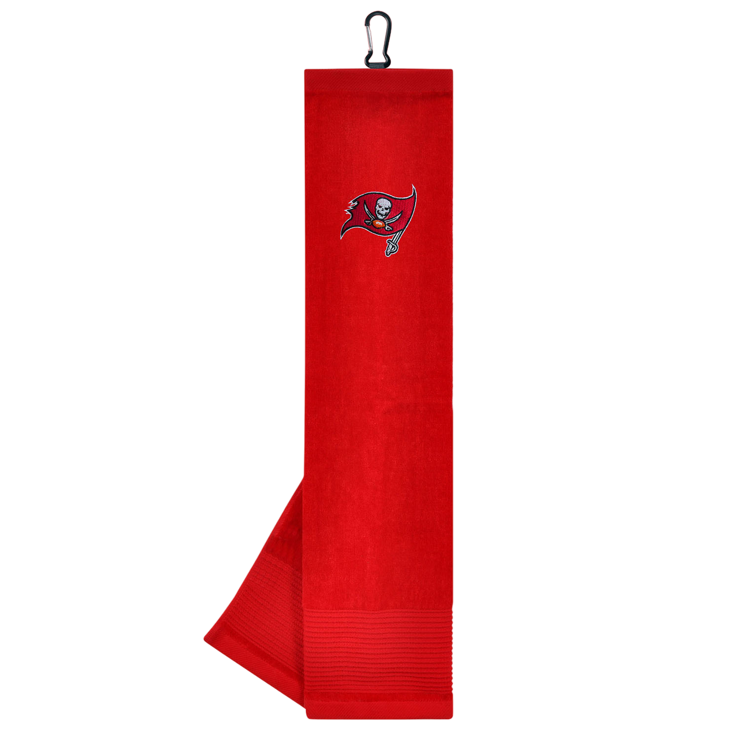 Team Effort Tampa Bay Buccaneers Face/Club Tri-Fold Embroidered Towel