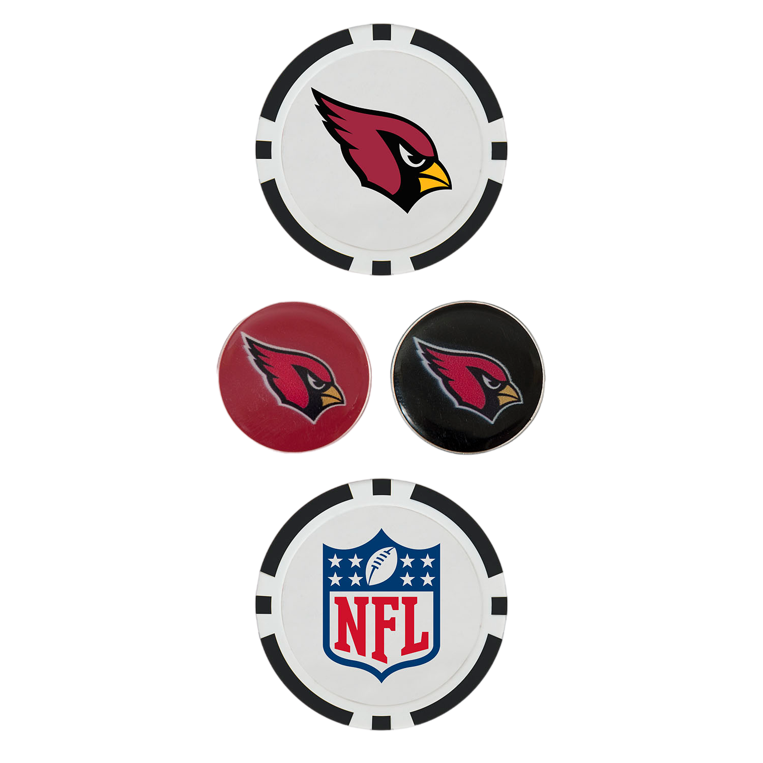 Team Effort Arizona Cardinals Ball Marker Set