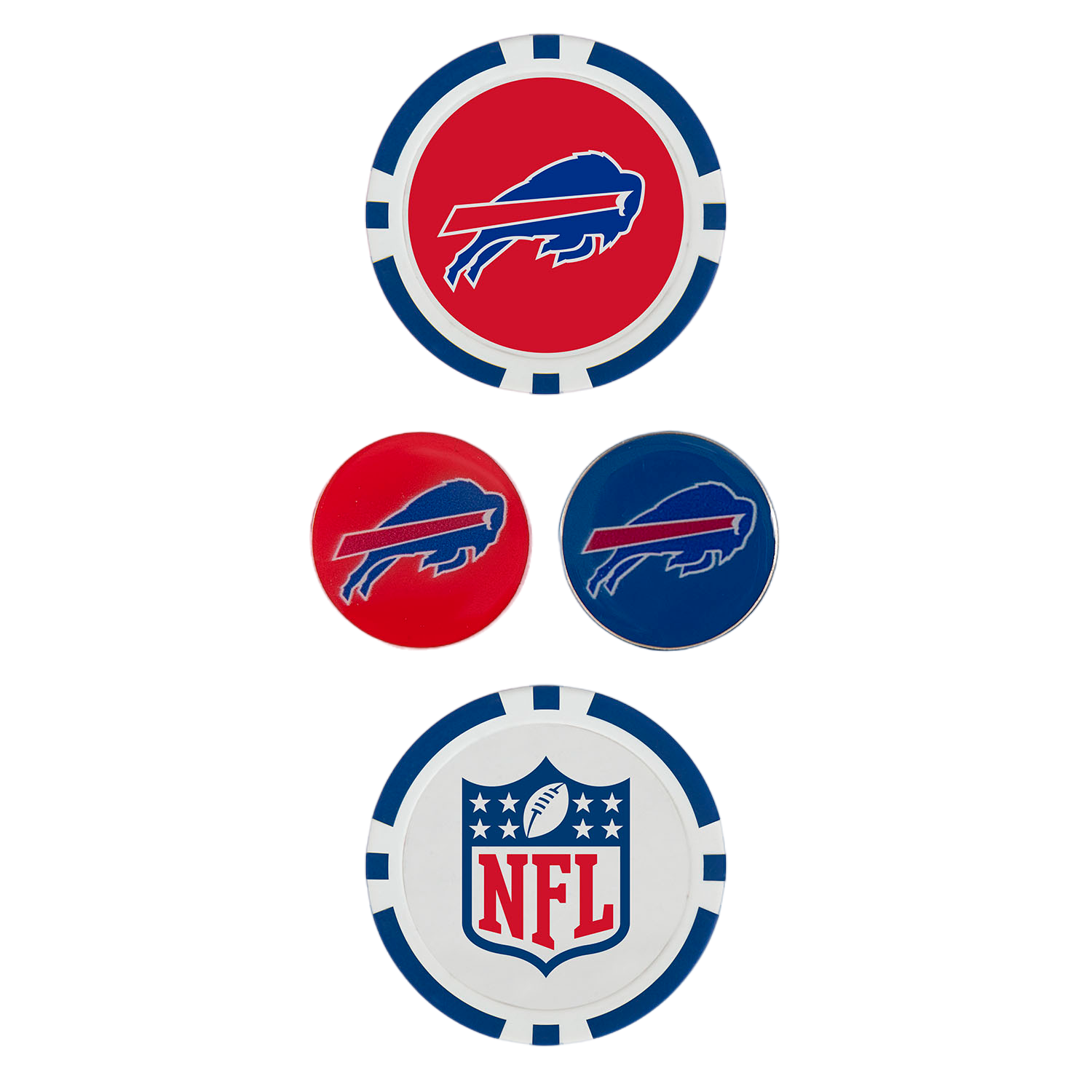 Team Effort Buffalo Bills Ball Marker Set