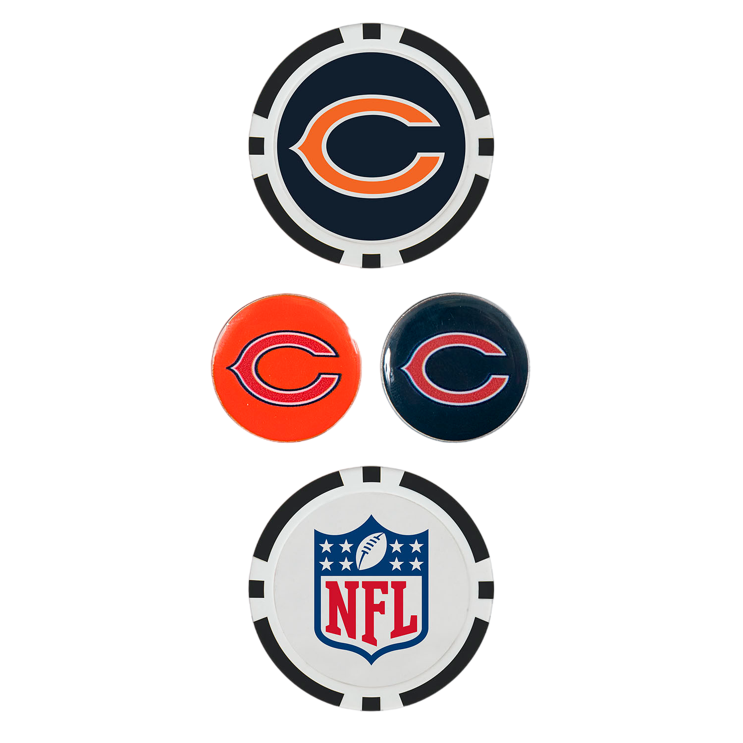 Team Effort Chicago Bears Ball Marker Set