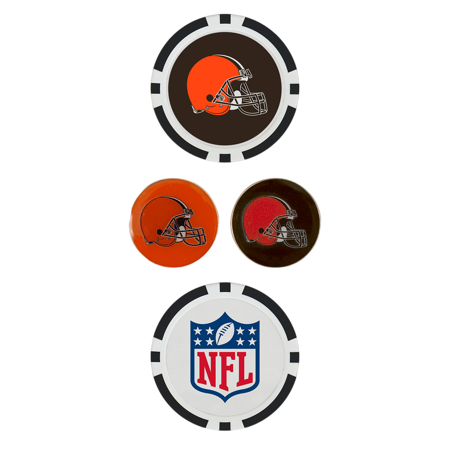 Team Effort Cleveland Browns Ball Marker Set