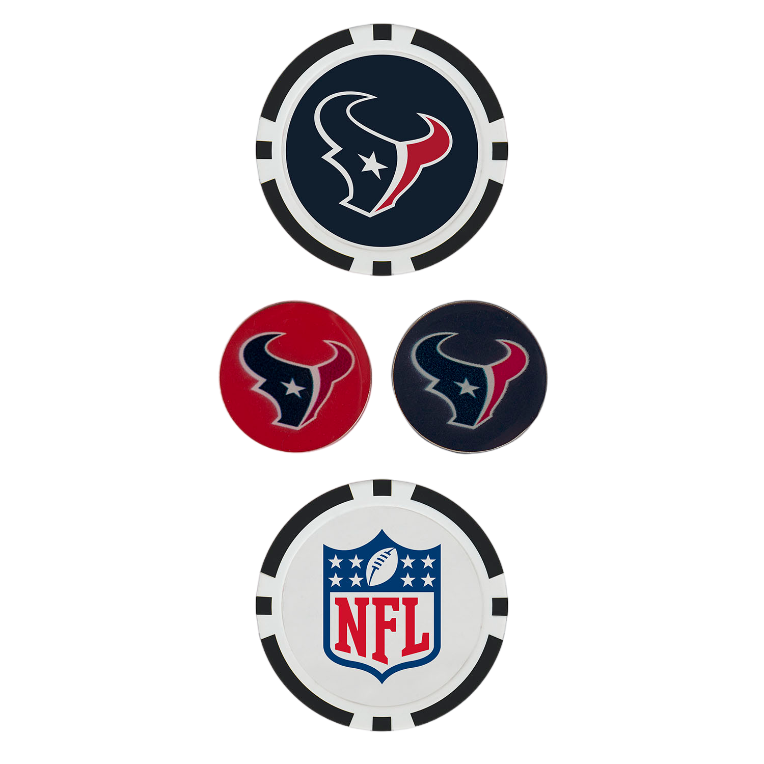 Team Effort Houston Texans Ball Marker Set