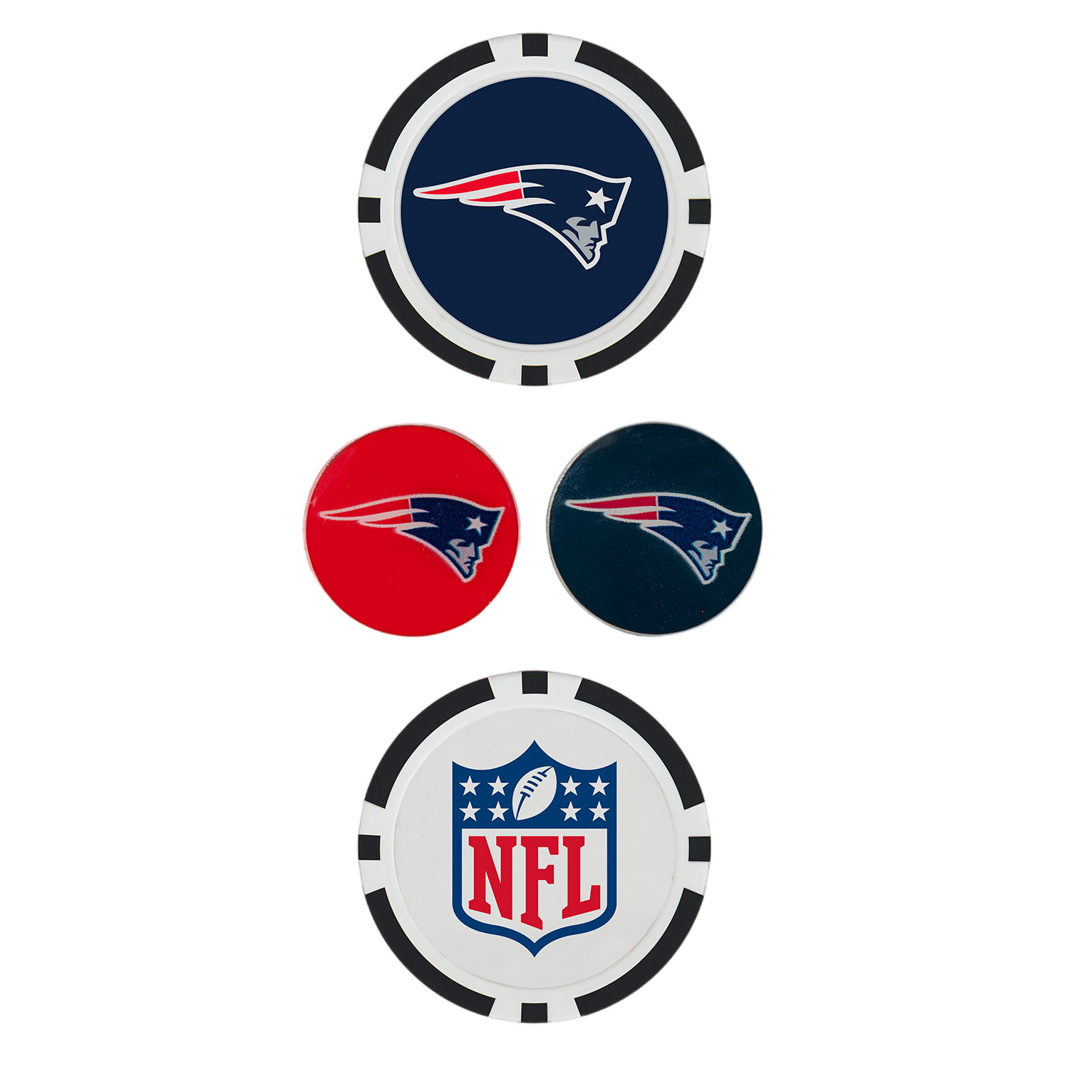 Team Effort New England Patriots Ball Marker Set