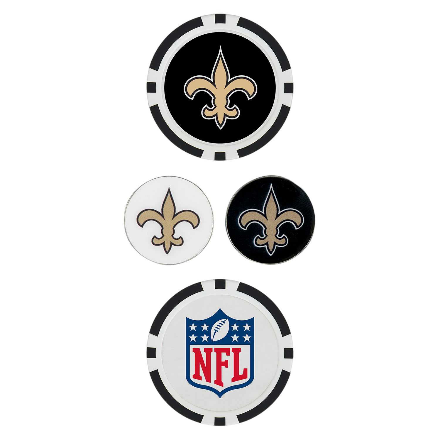 Team Effort New Orleans Saints Ball Marker Set