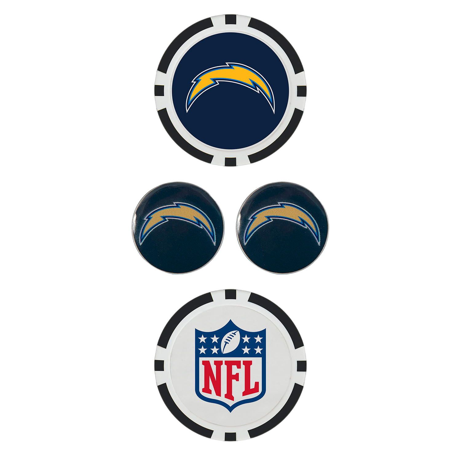 Team Effort Los Angeles Chargers Ball Marker Set
