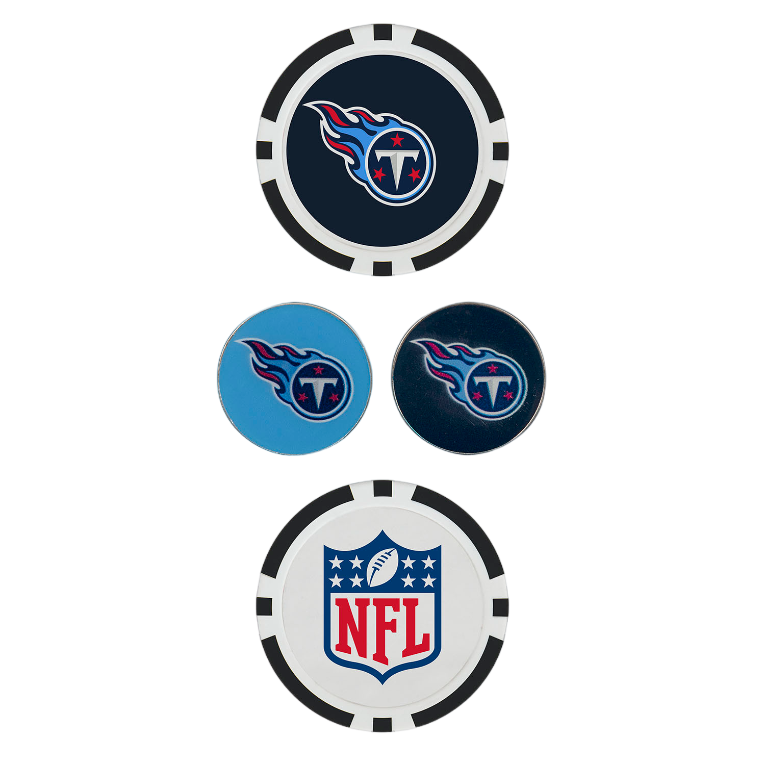 Team Effort Tennessee Titans Ball Marker Set