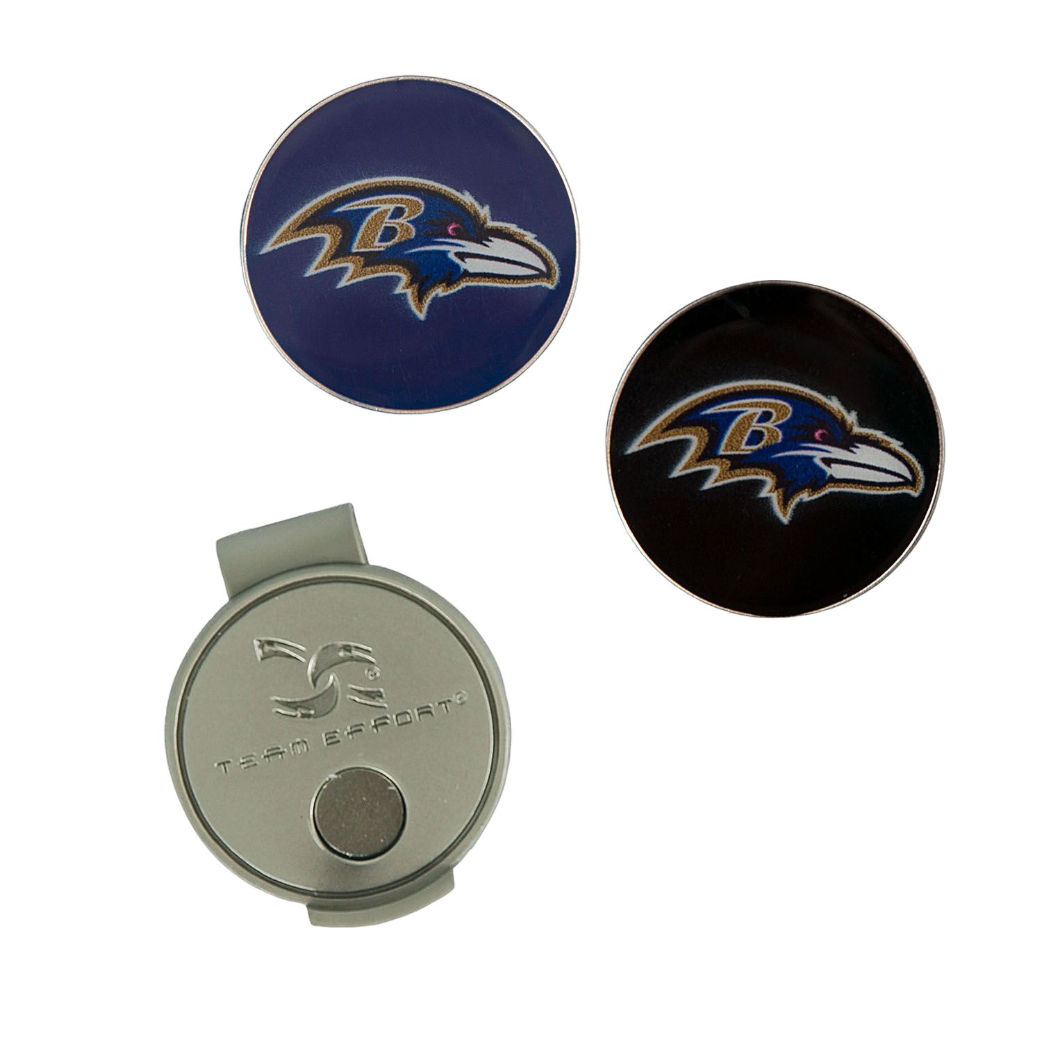Team Effort Baltimore Ravens Hat Clip & Ball Marker