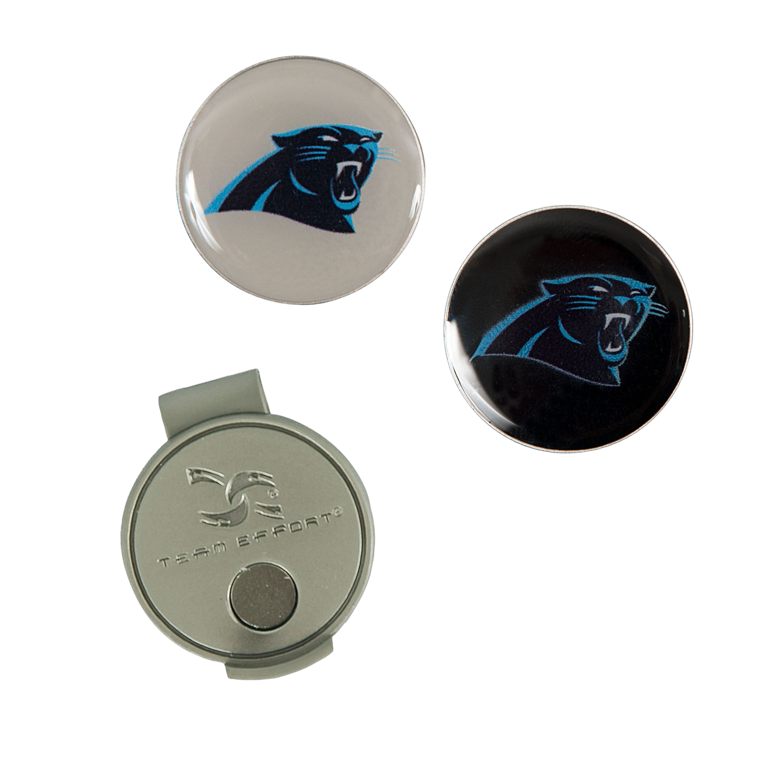 Team Effort Carolina Panthers Hat Clip & Ball Marker