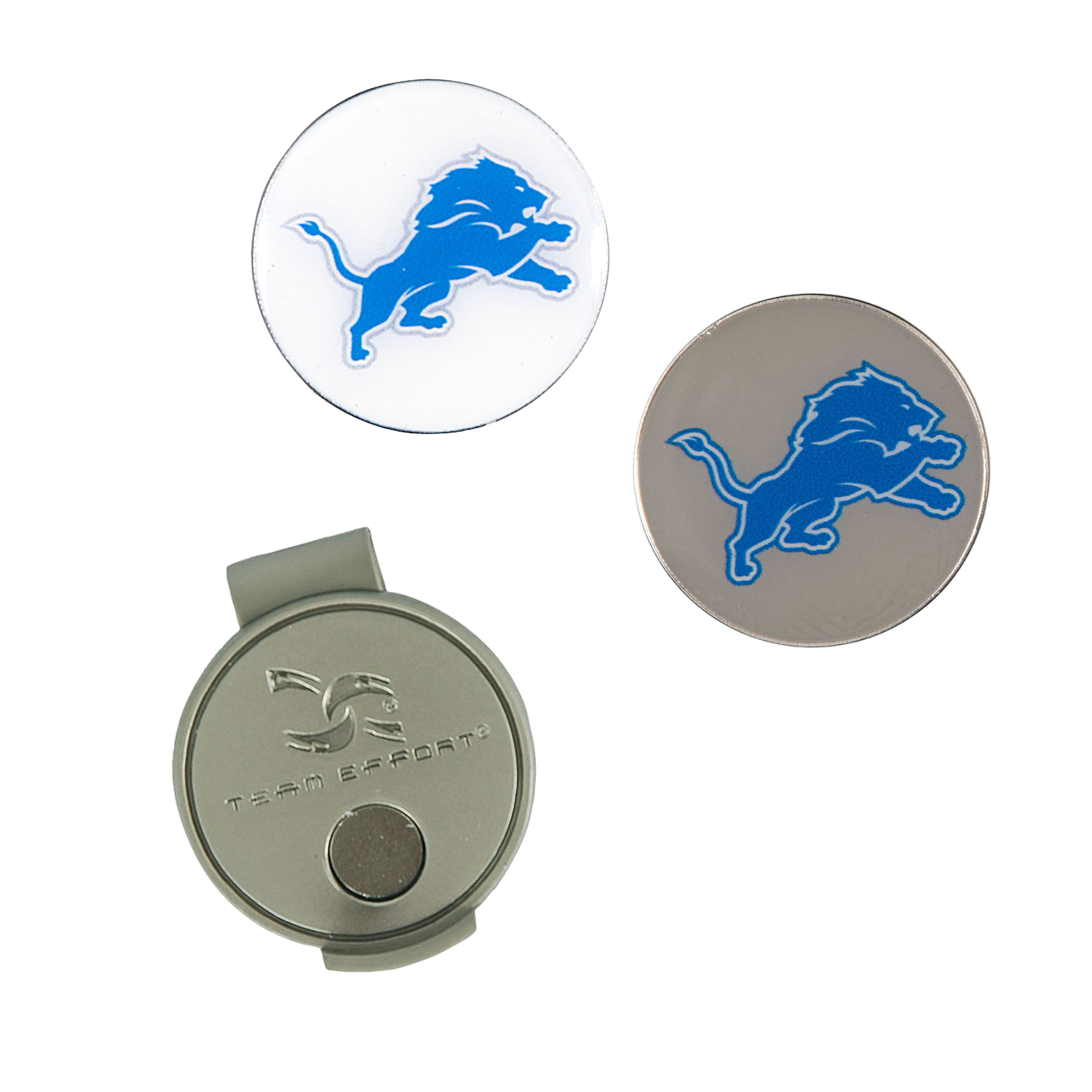 Team Effort Detroit Lions Hat Clip & Ball Marker