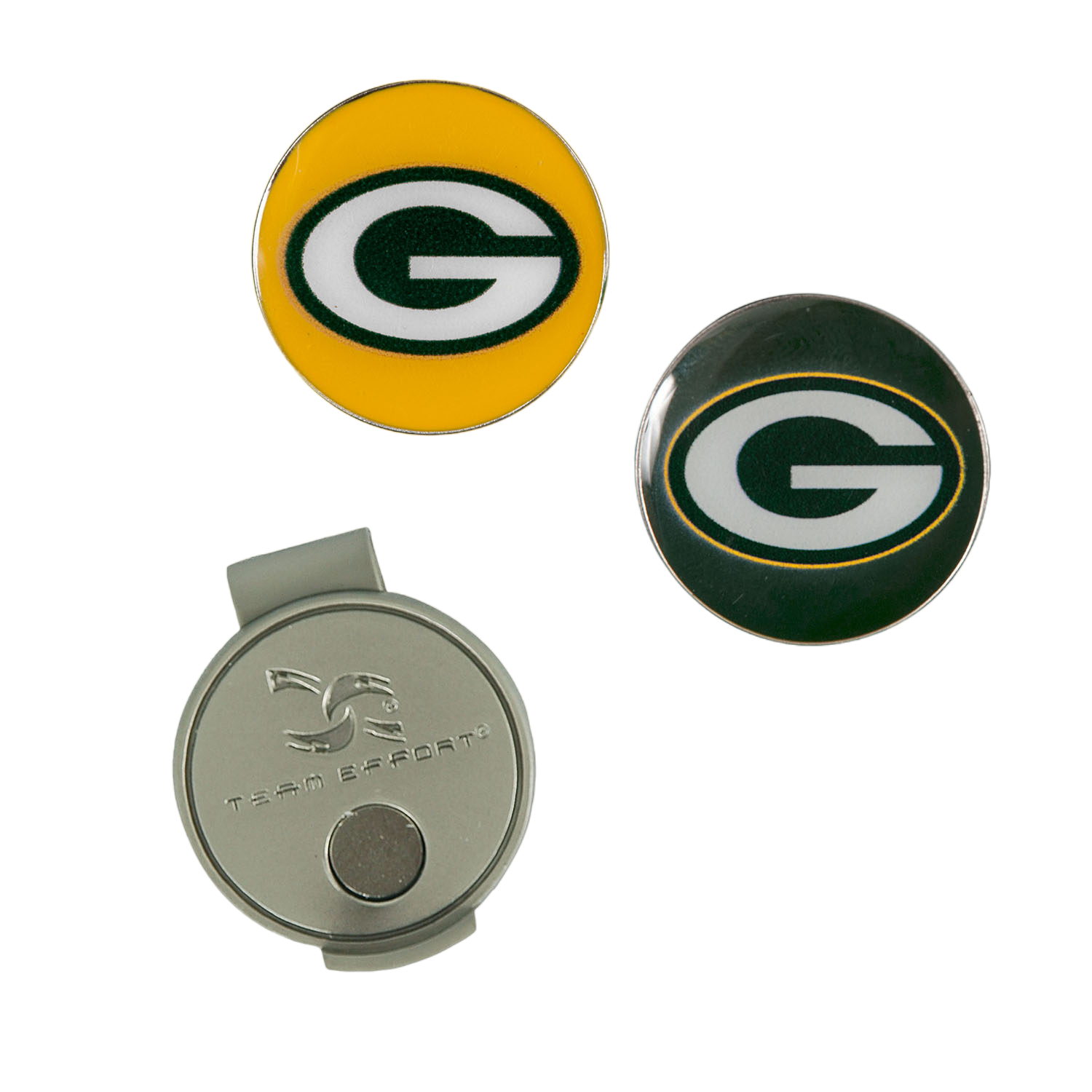 Team Effort Green Bay Packers Hat Clip & Ball Marker