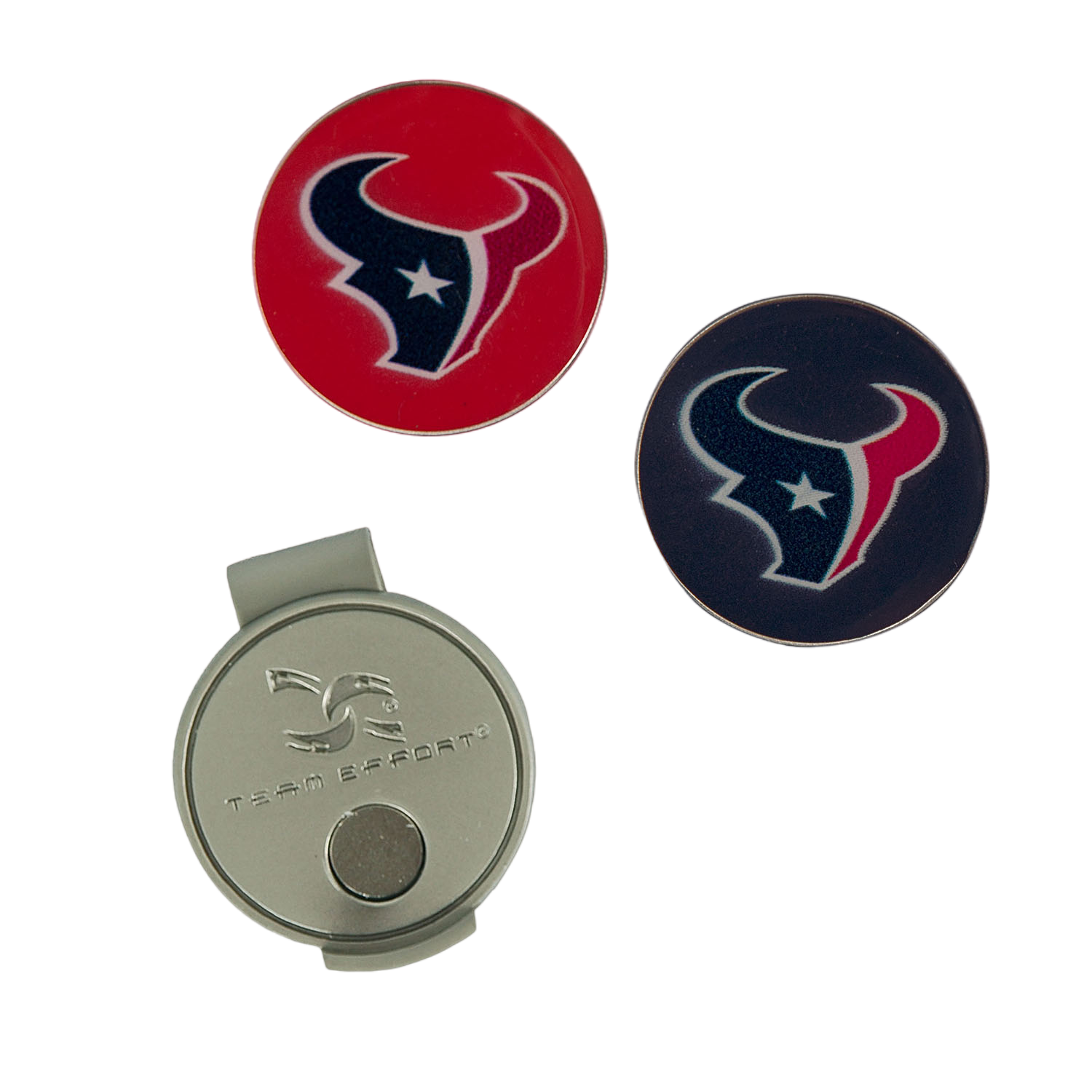 Team Effort Houston Texans Hat Clip & Ball Marker