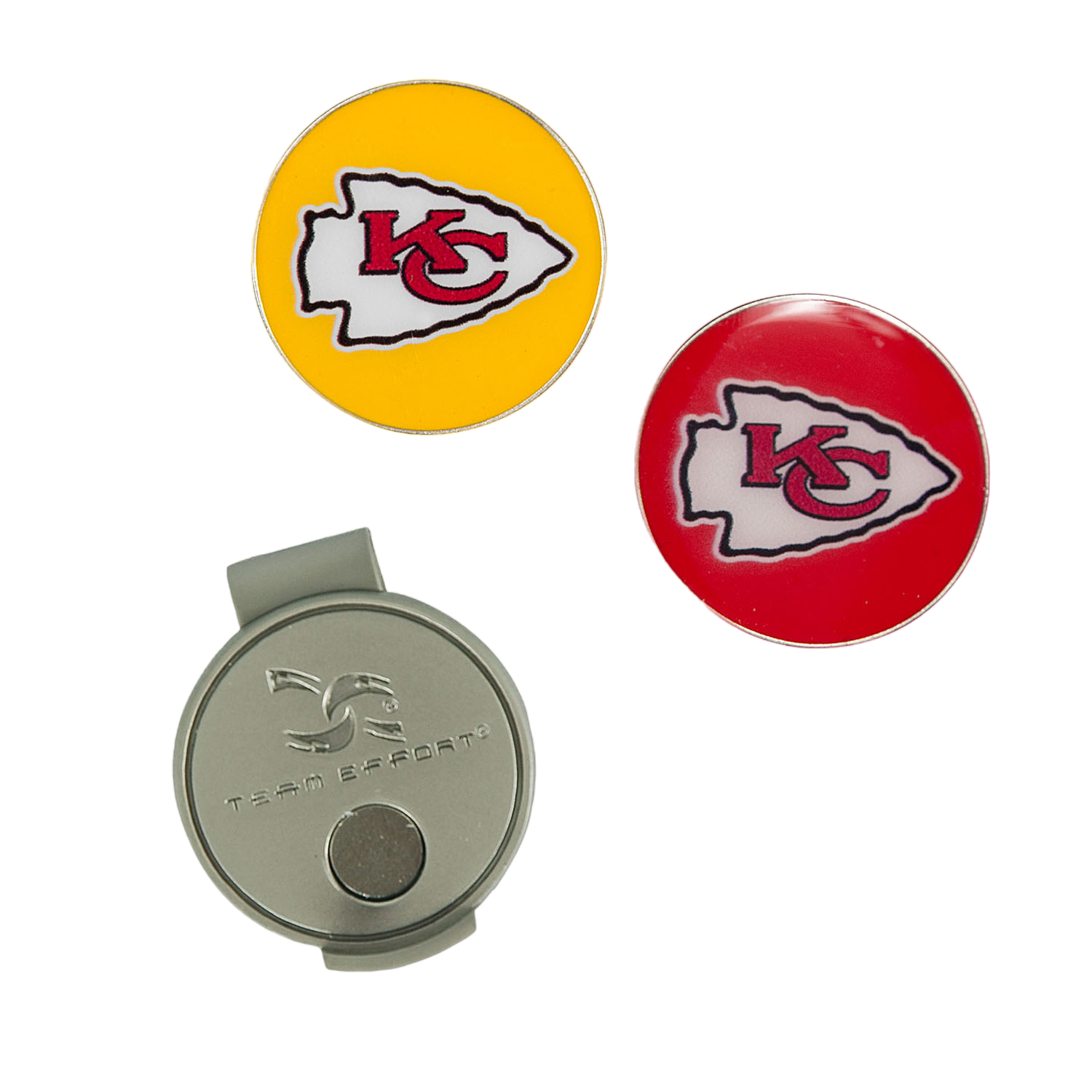 Team Effort Kansas City Chiefs Hat Clip & Ball Marker