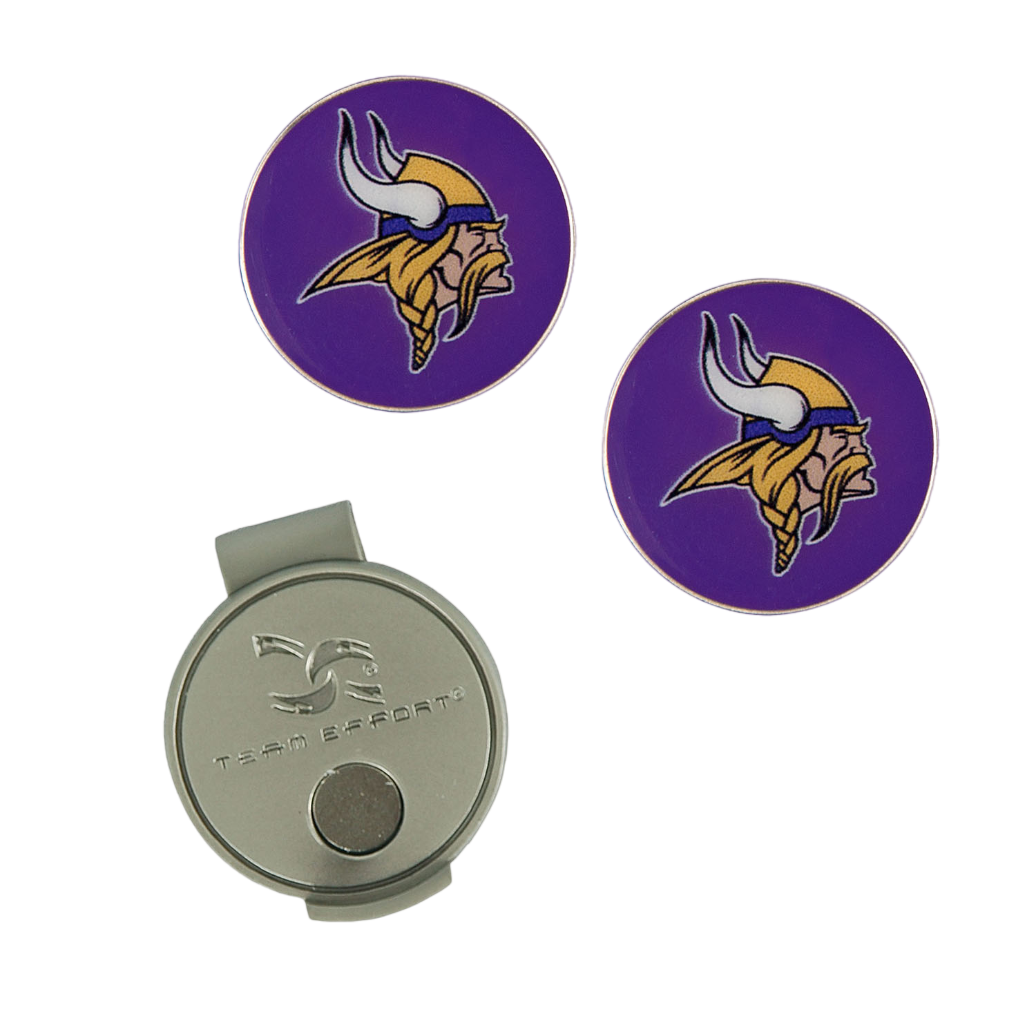 Team Effort Minnesota Vikings Hat Clip & Ball Marker