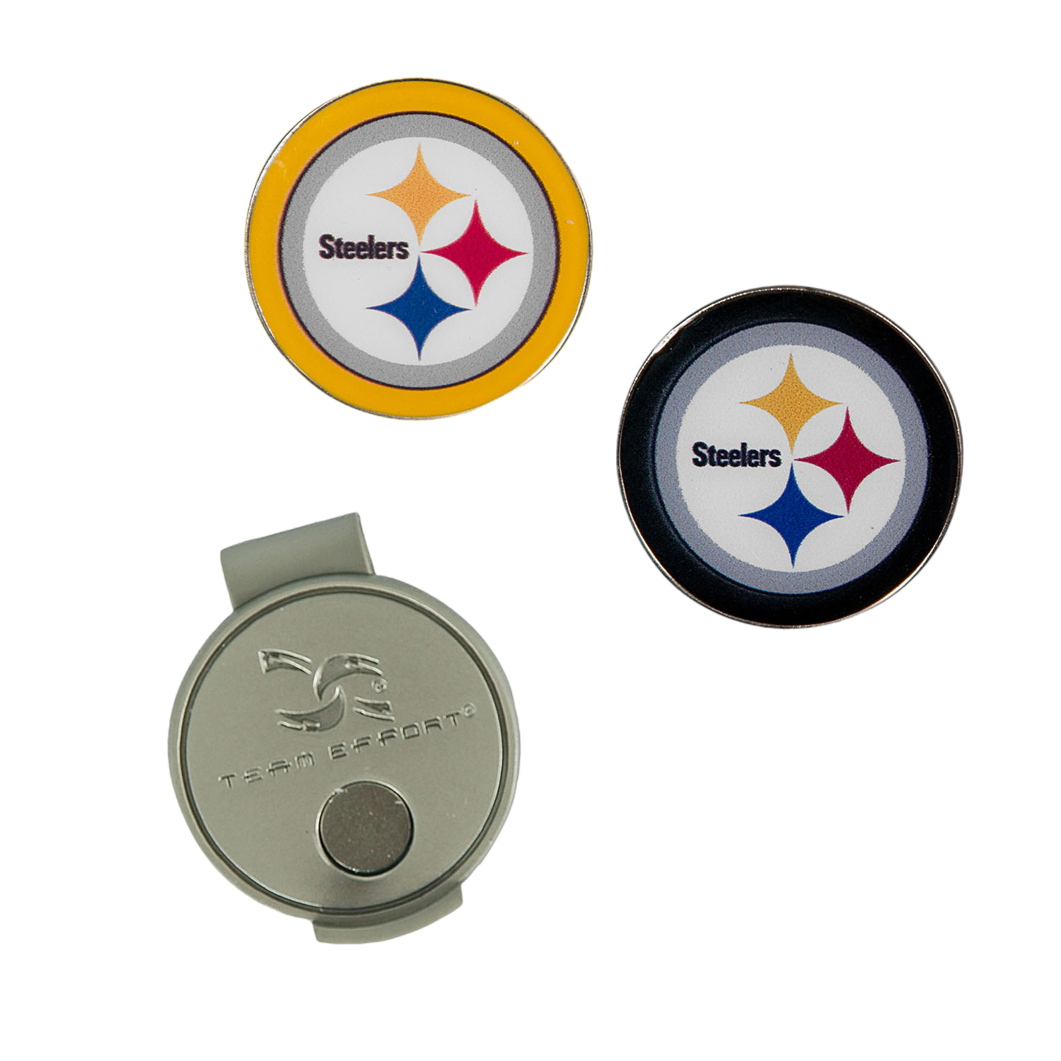 Team Effort Pittsburgh Steelers Hat Clip & Ball Marker