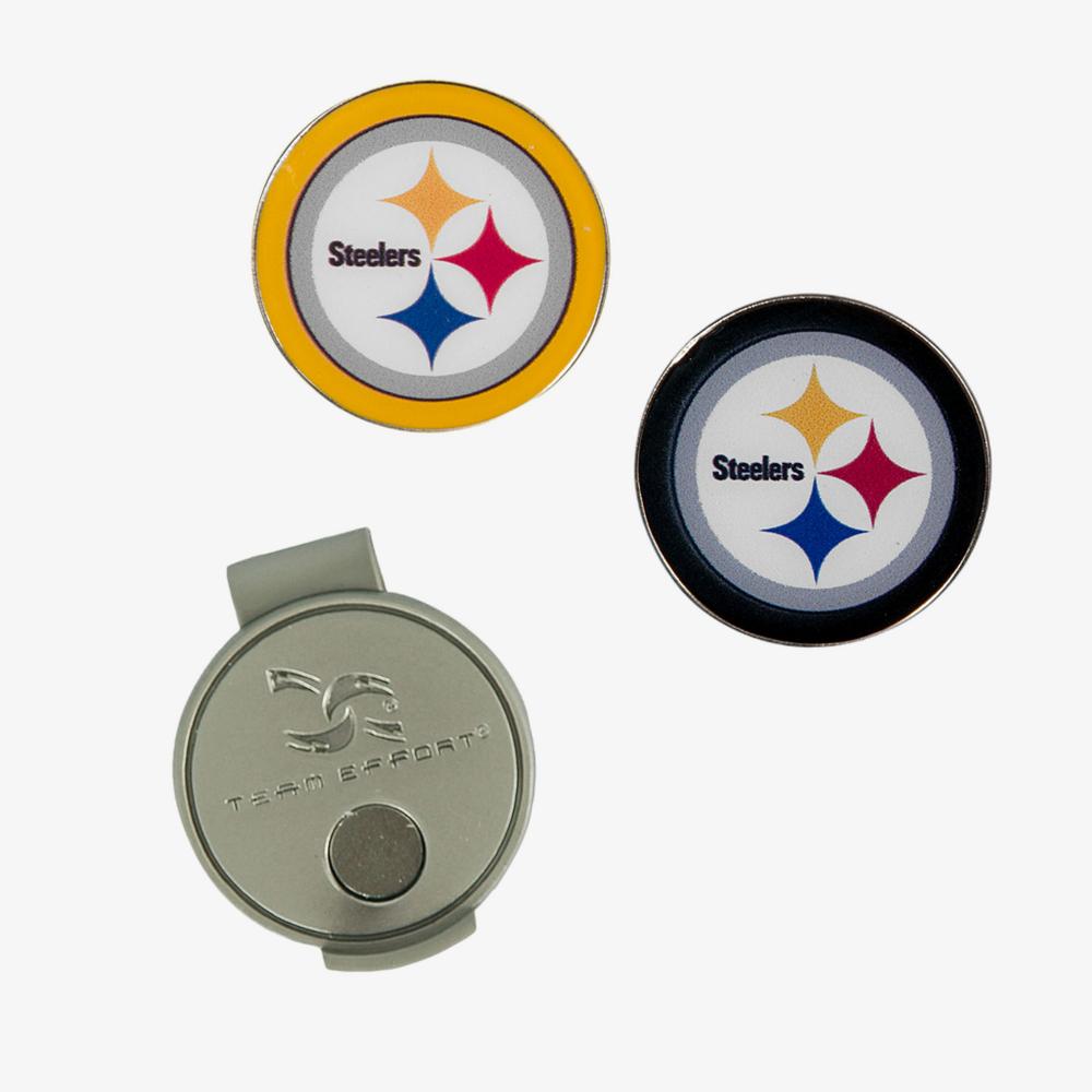 Team Effort Pittsburgh Steelers Hat Clip & Ball Marker