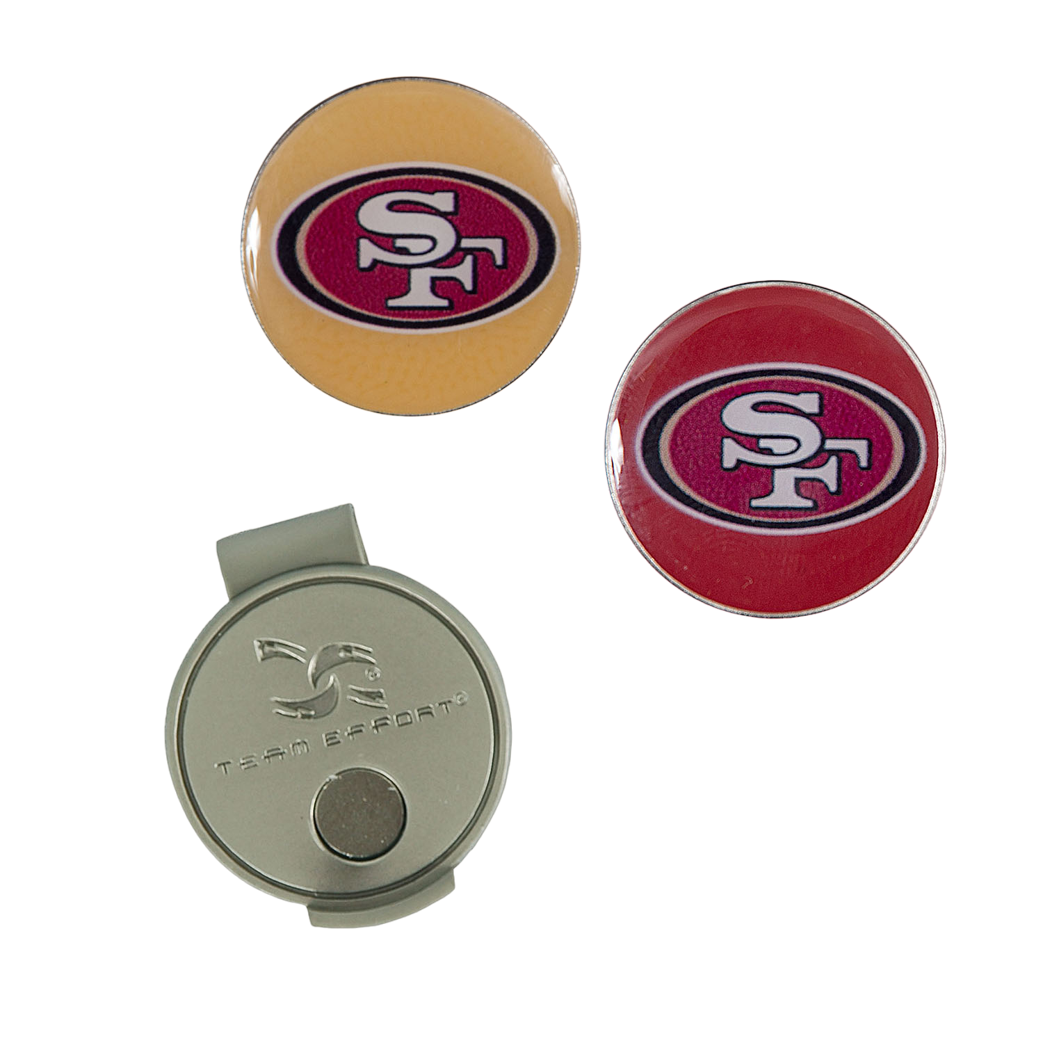 Team Effort San Francisco 49ers Hat Clip & Ball Marker