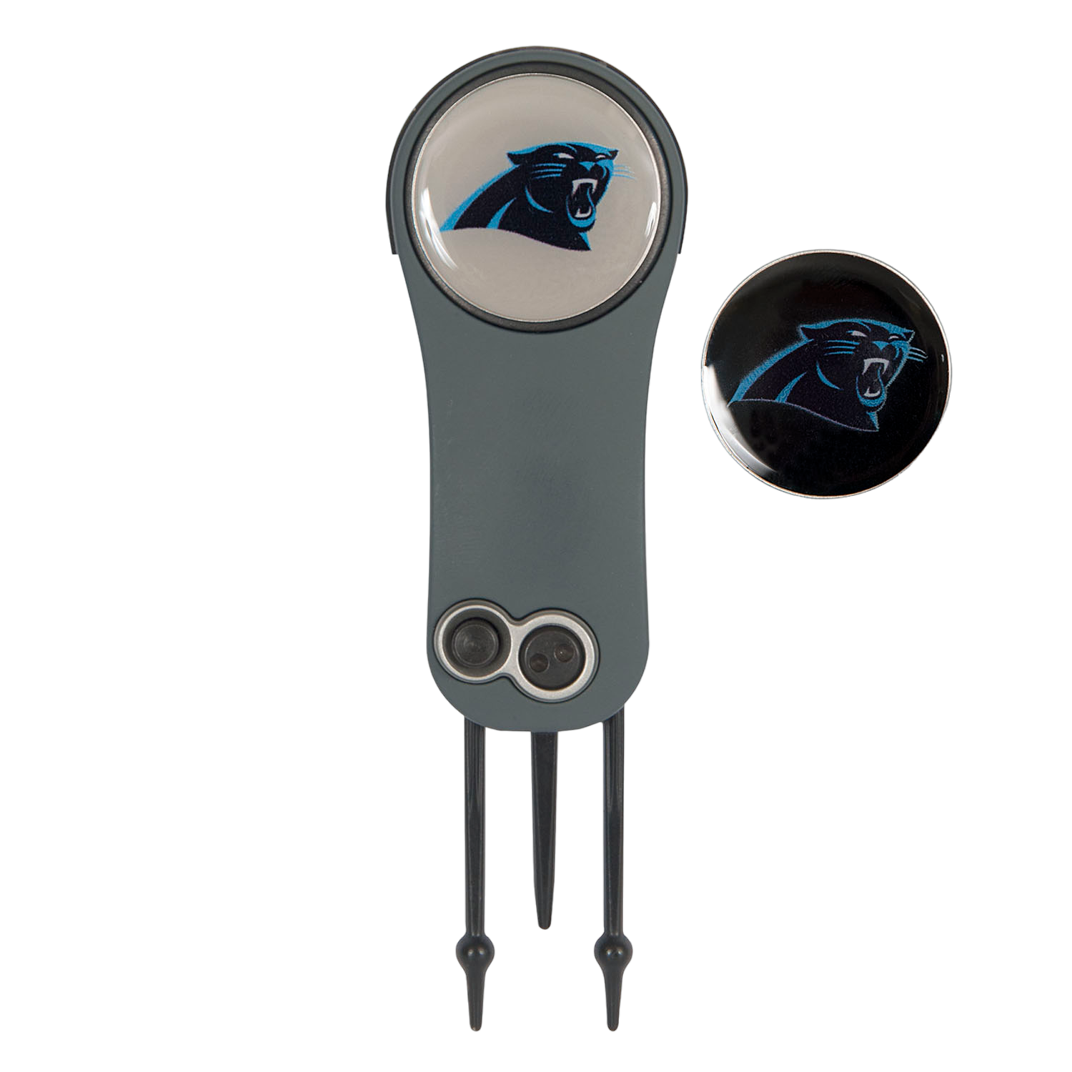 Carolina Panthers Switchblade Repair Tool & Two Ball Markers
