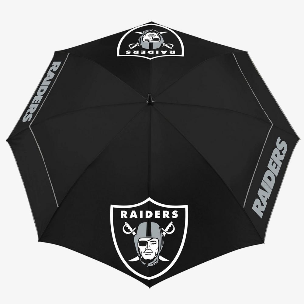 Team Effort Oakland Raiders 62" WindSheer Lite Umbrella