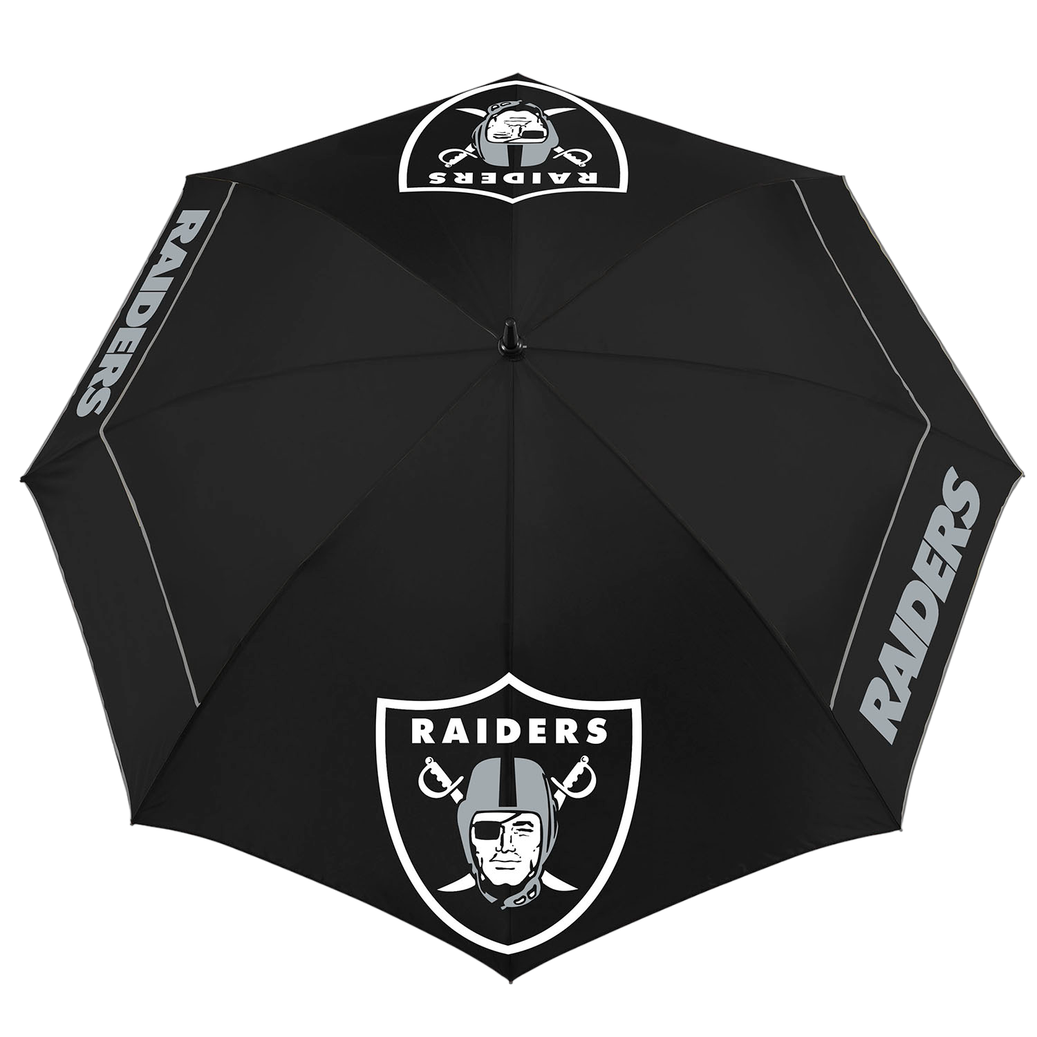 Team Effort Oakland Raiders 62" WindSheer Lite Umbrella