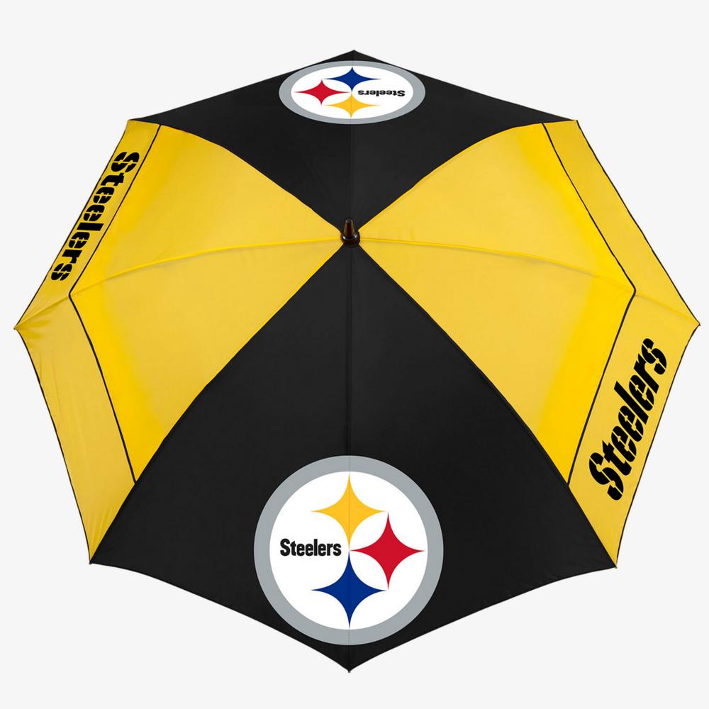 Team Effort Pittsburgh Steelers 62" WindSheer Lite Umbrella