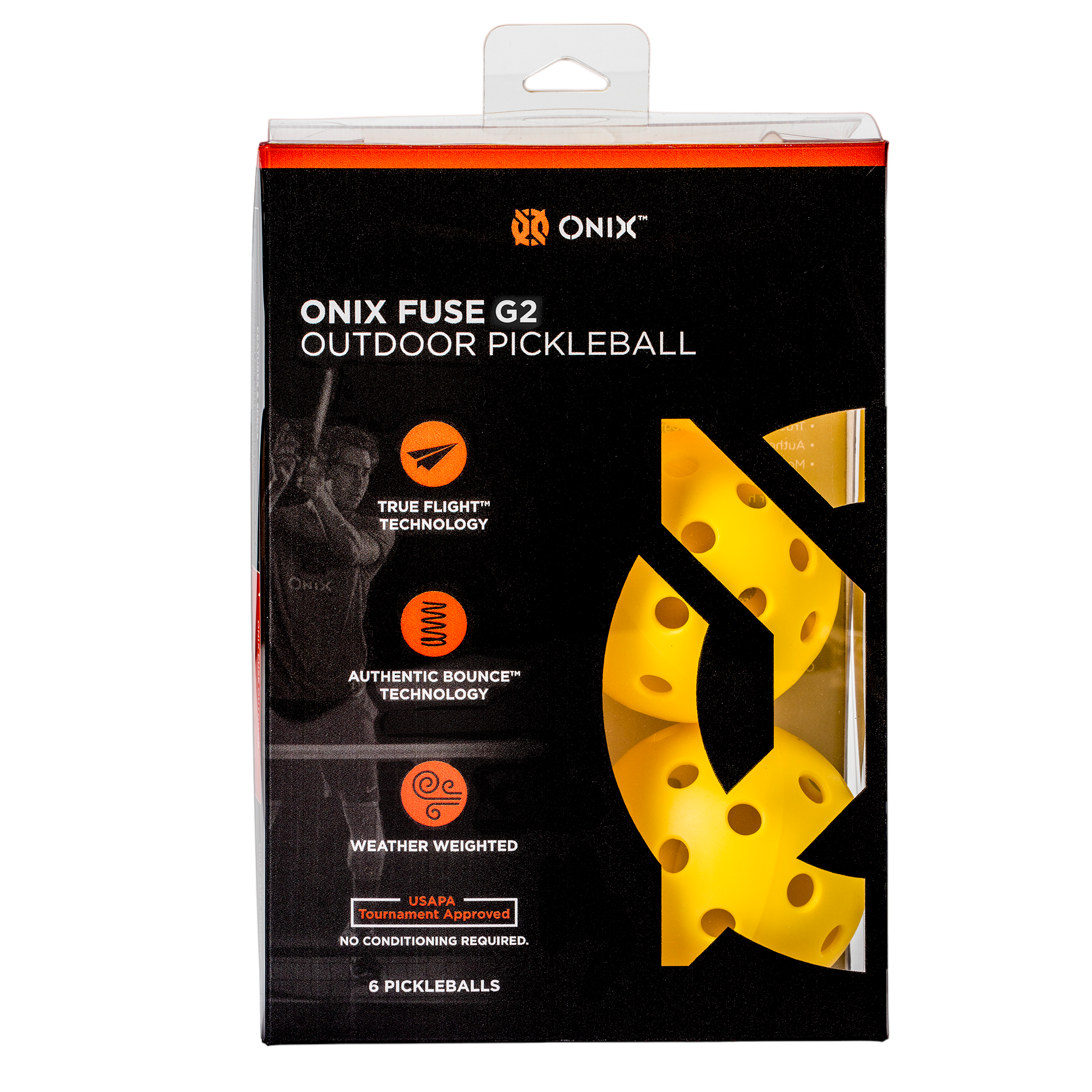 Outdoor Pickleball 6 Pack