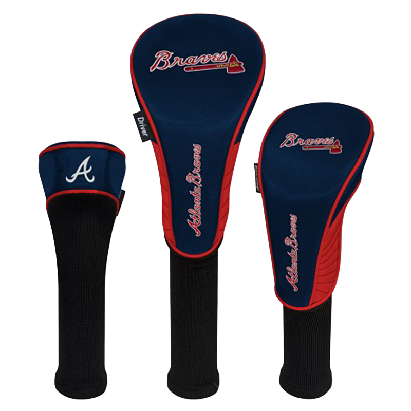 Atlanta Braves Set of 3 Headcovers