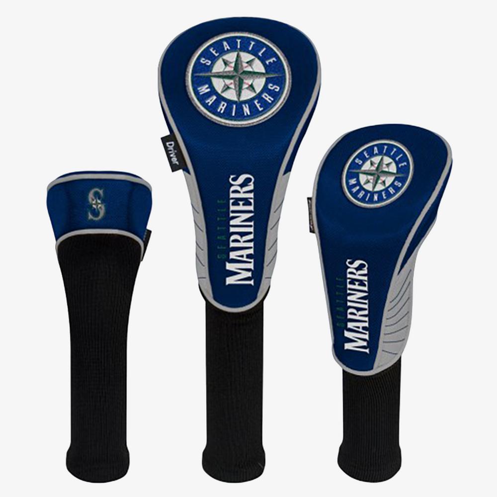 Seattle Mariners Set of 3 Headcovers