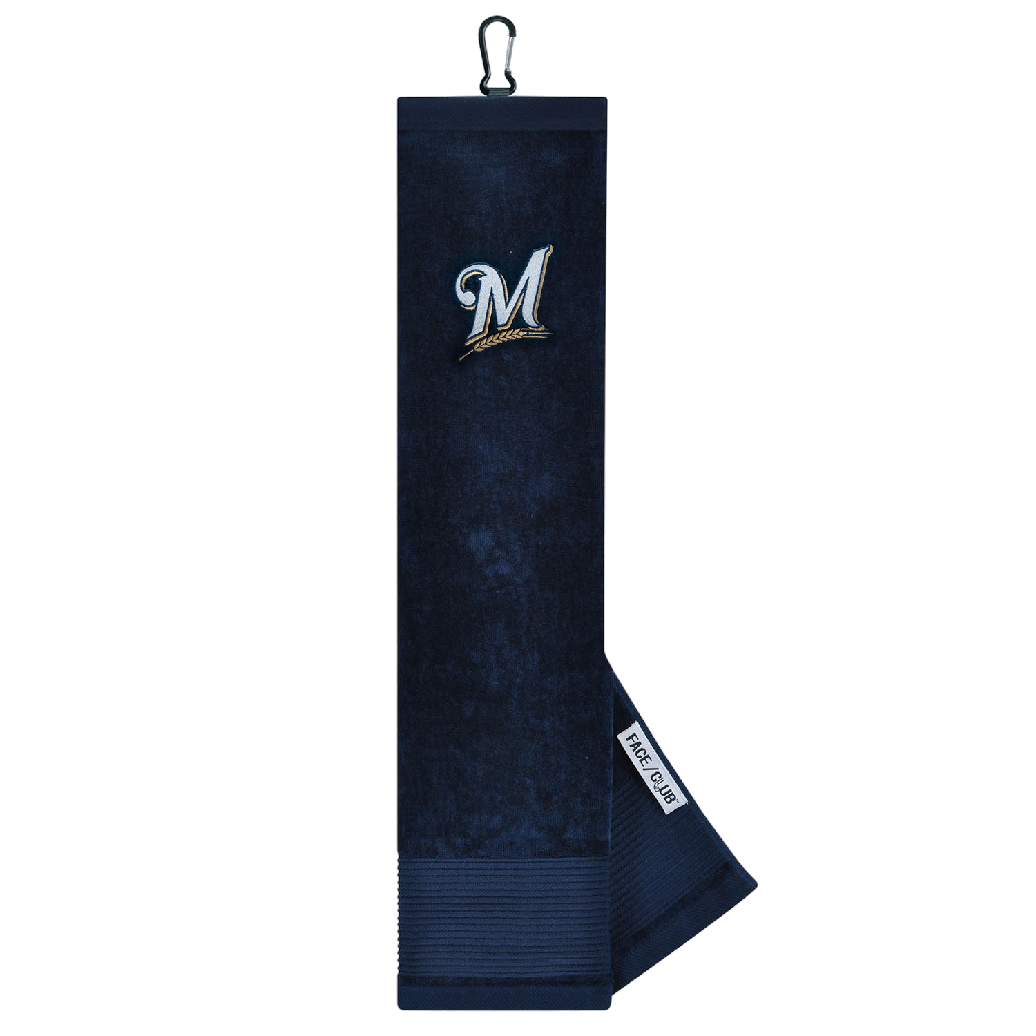 Team Effort Milwaukee Brewers Tri-fold Embroidered Towel