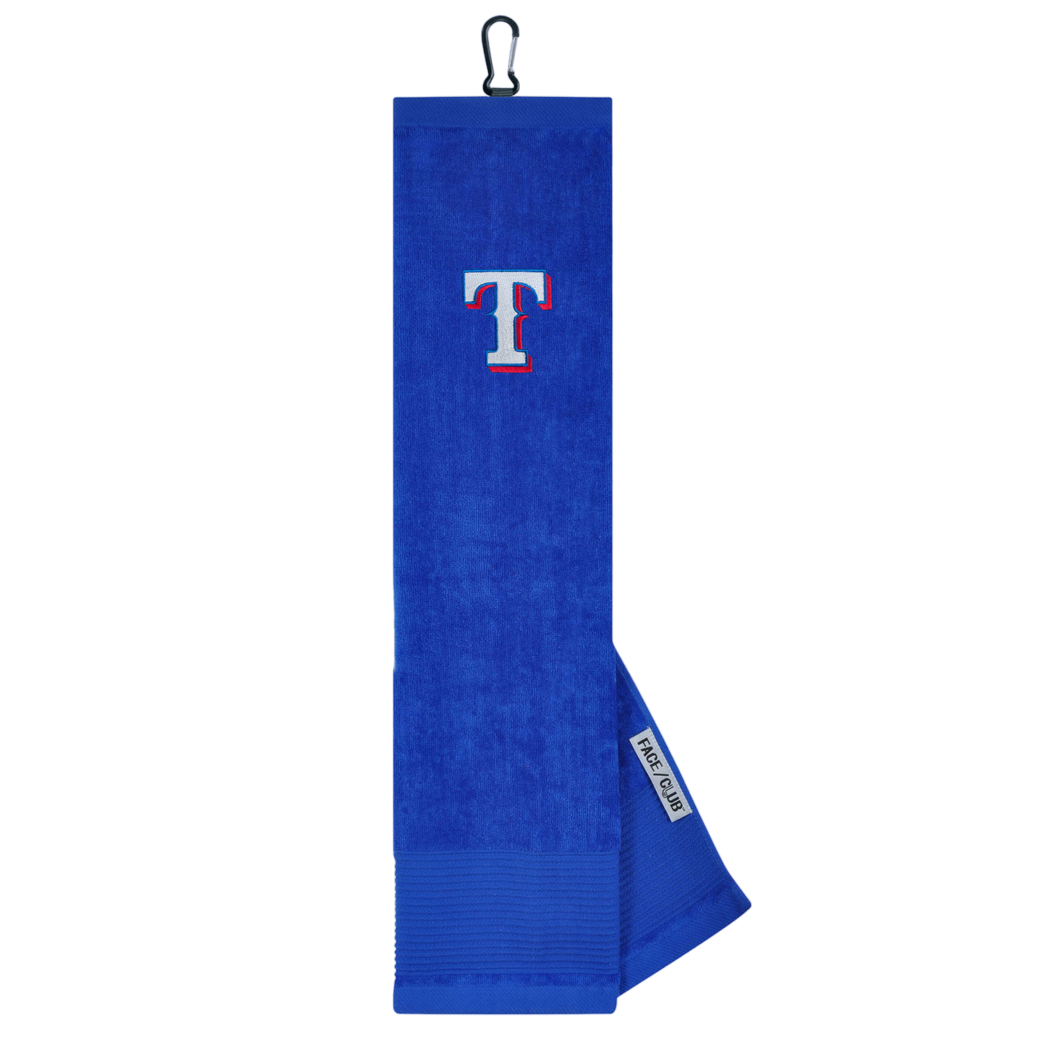 Team Effort Texas Rangers Tri-fold Embroidered Towel