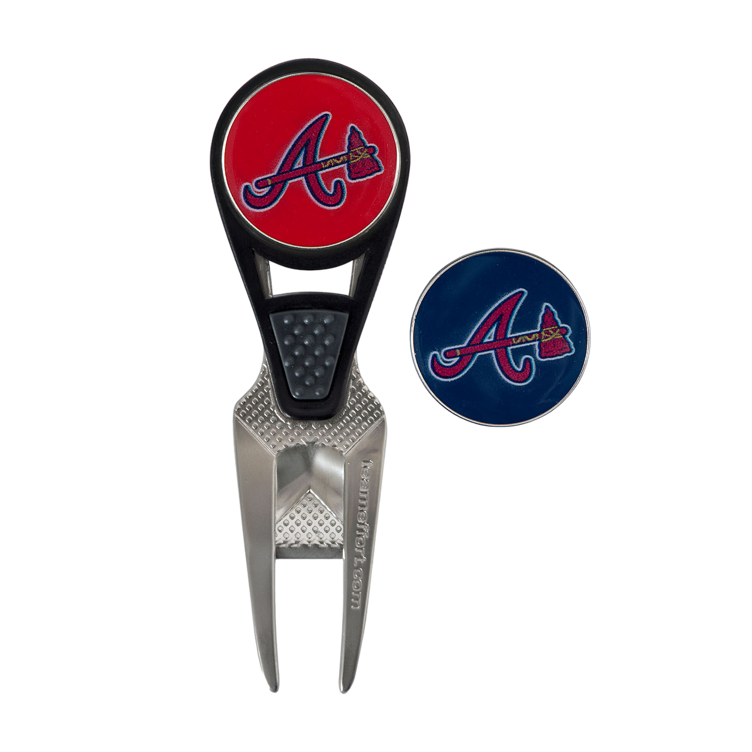 Team Effort Atlanta Braves CVX Ball Mark Repair Tool