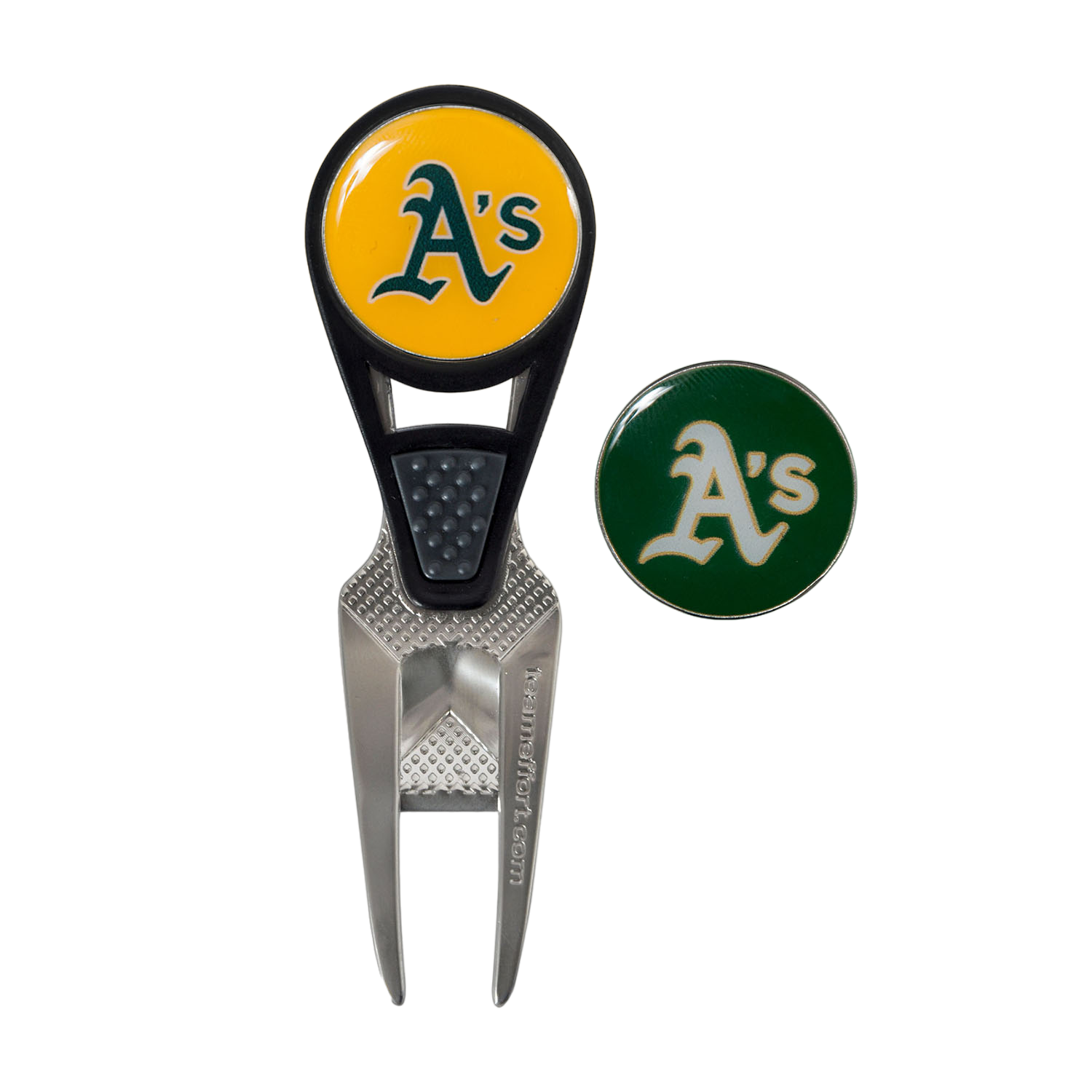 Team Effort Oakland Athletics CVX Ball Mark Repair Tool