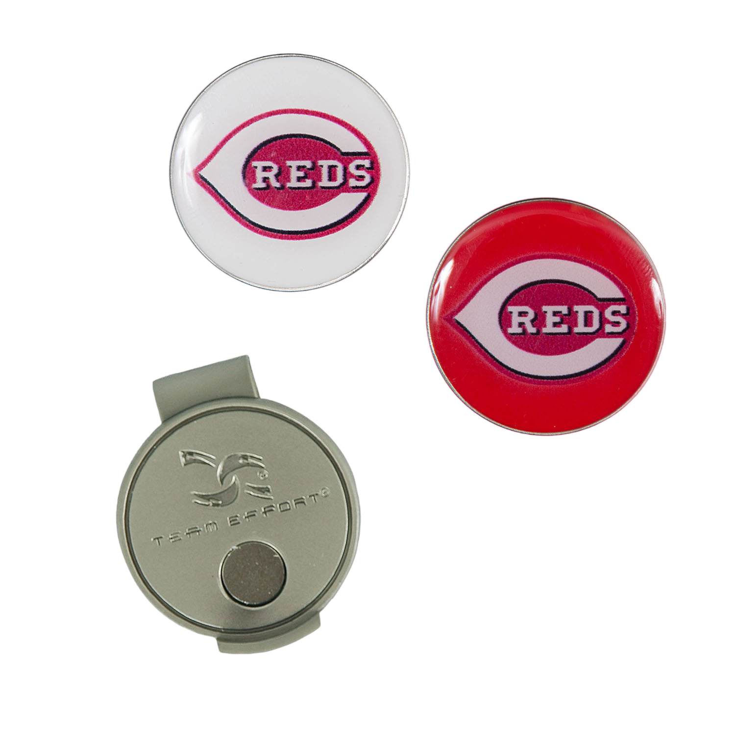 Team Effort Cincinnati Reds Hat Clip