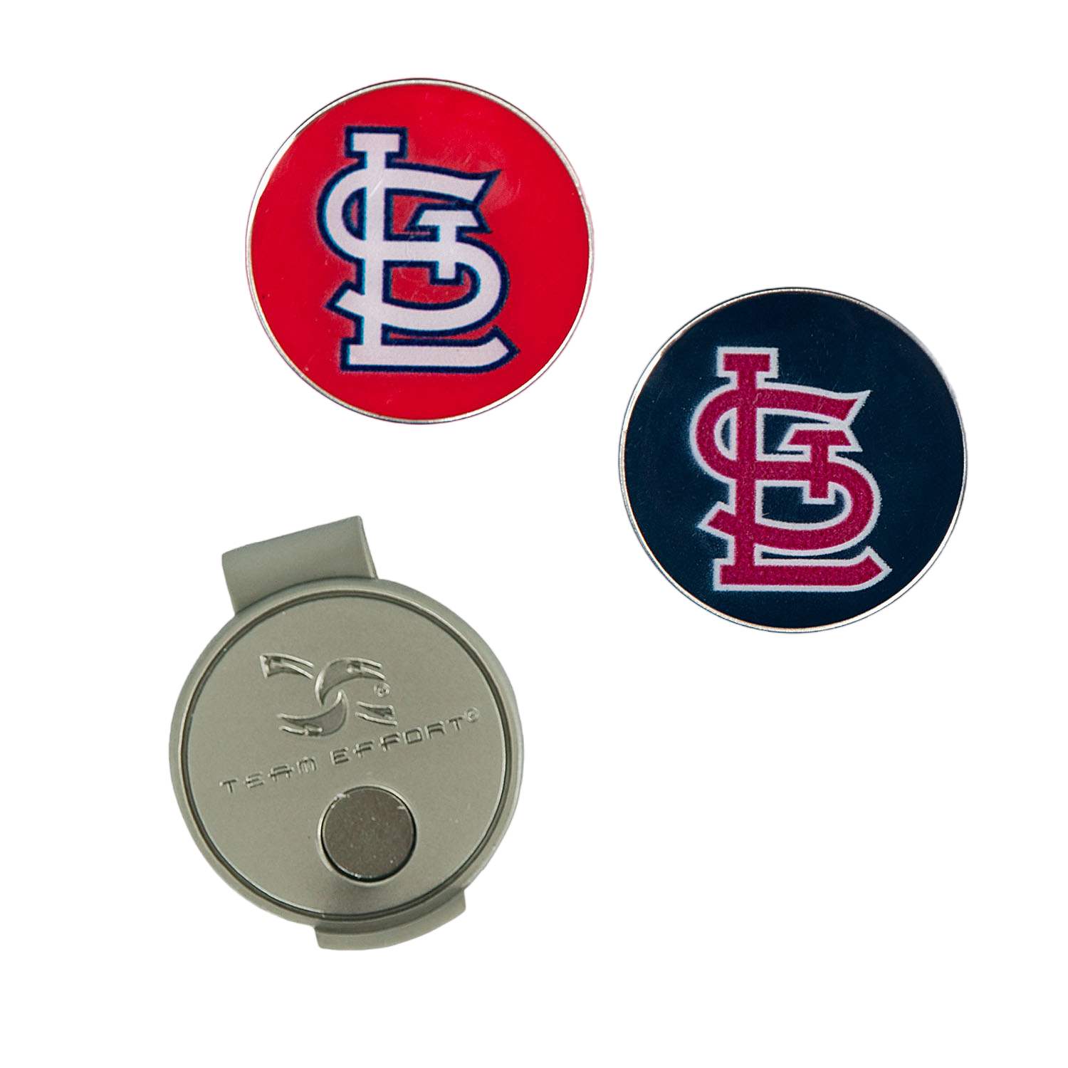 Team Effort St. Louis Cardinals Hat Clip