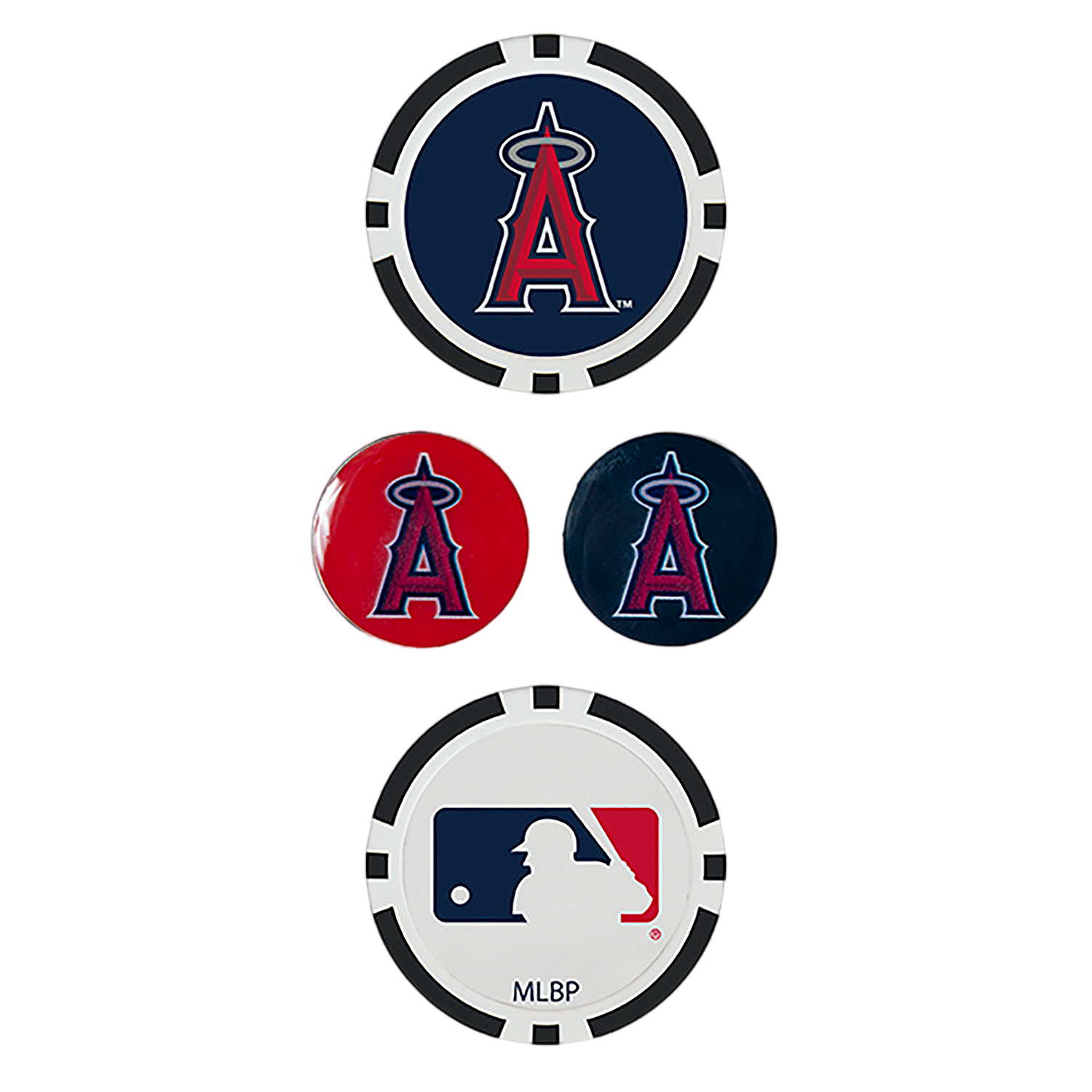 Team Effort Los Angeles Angels Ball Marker Set