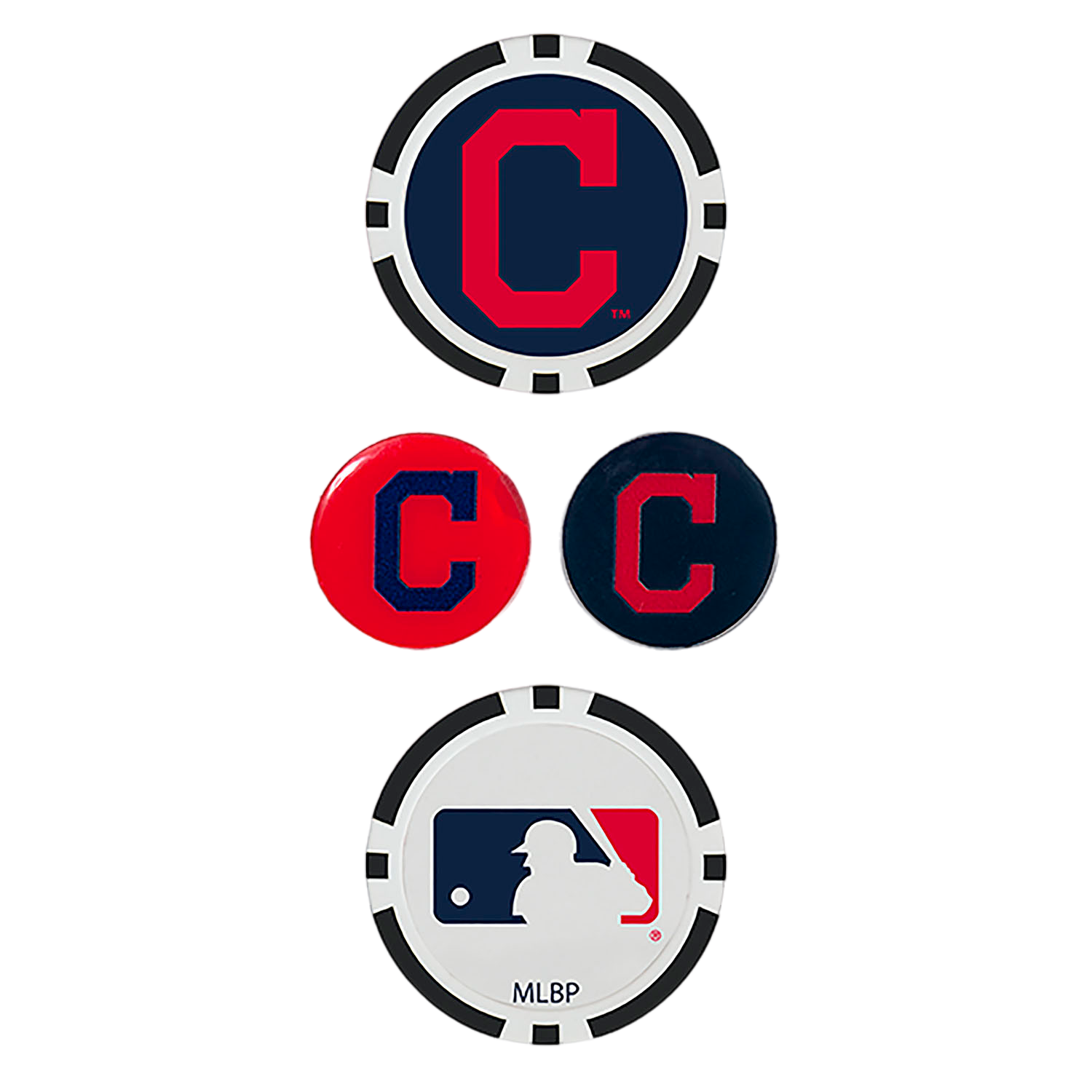 Team Effort Cleveland Indians Ball Marker Set