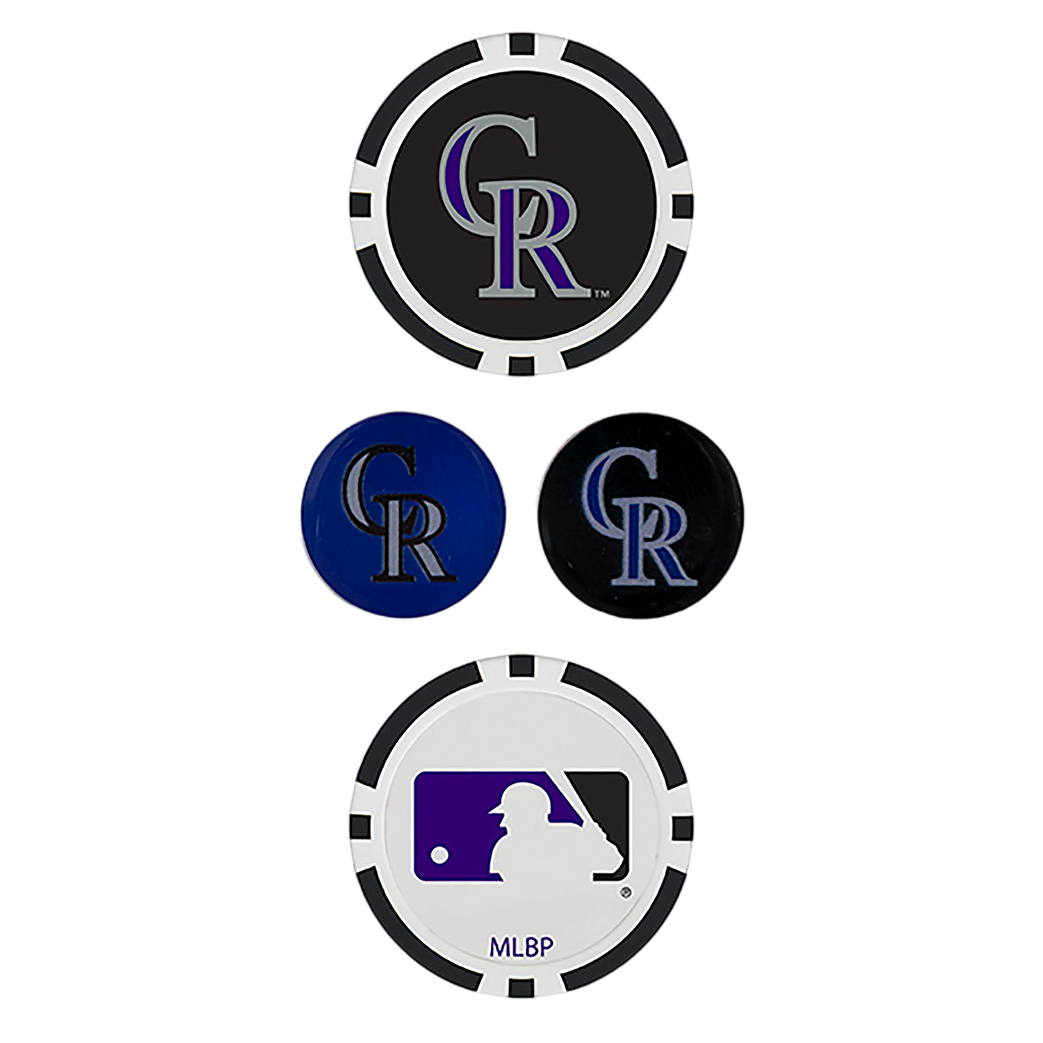 Team Effort Colorado Rockies Ball Marker Set