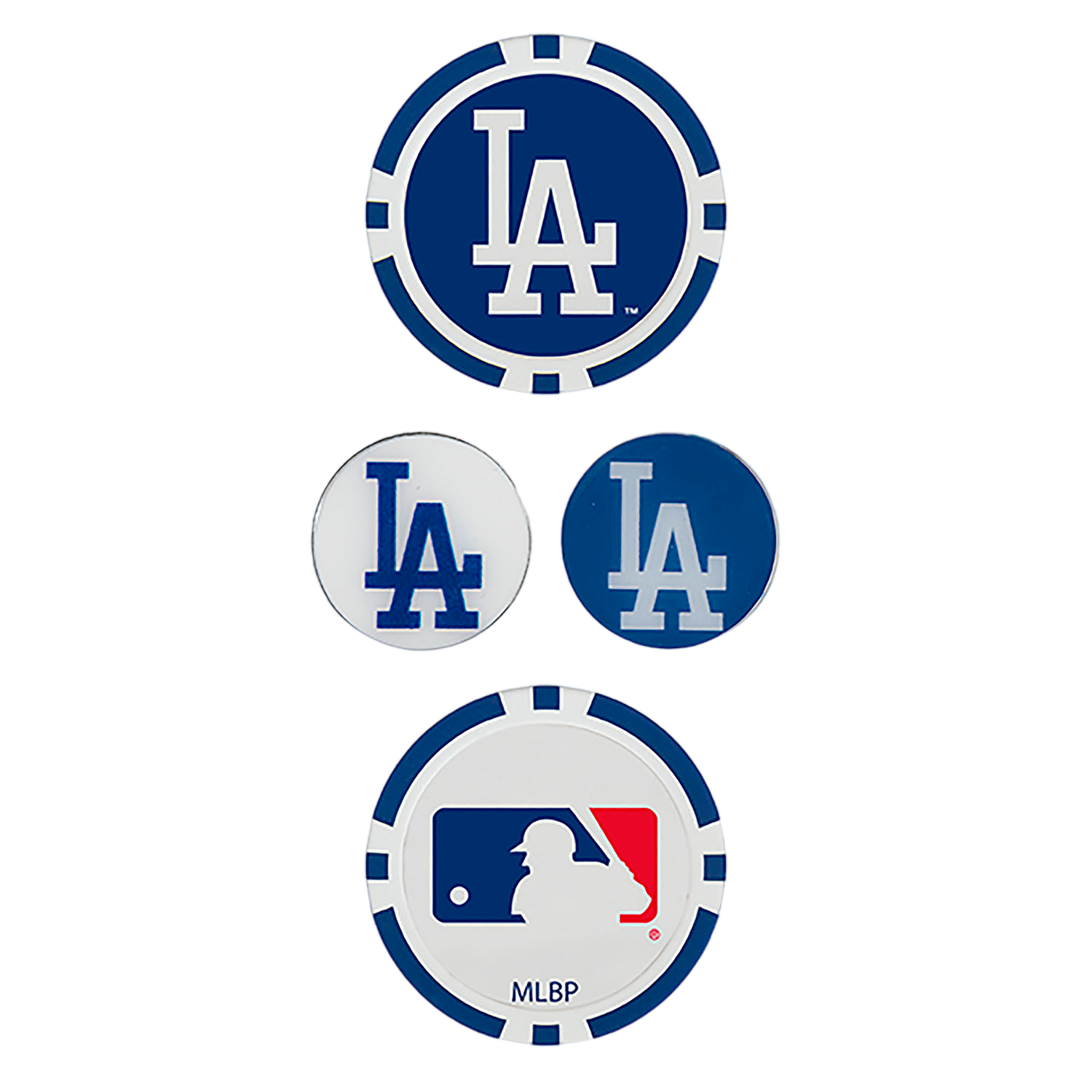 Team Effort Los Angeles Dodgers Ball Marker Set