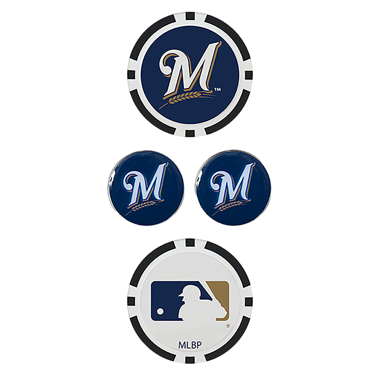Team Effort Milwaukee Brewers Ball Marker Set