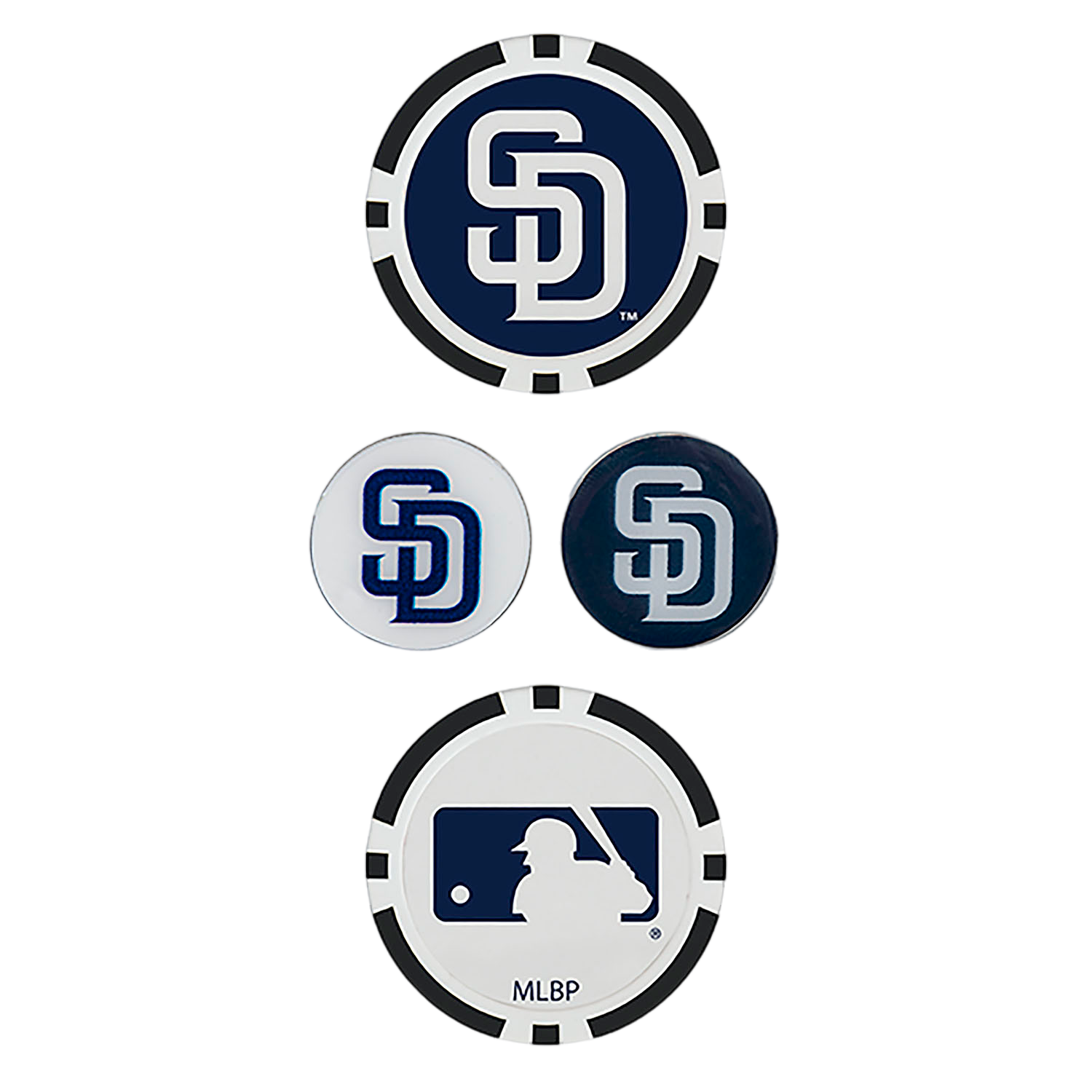 Team Effort San Diego Padres Ball Marker Set