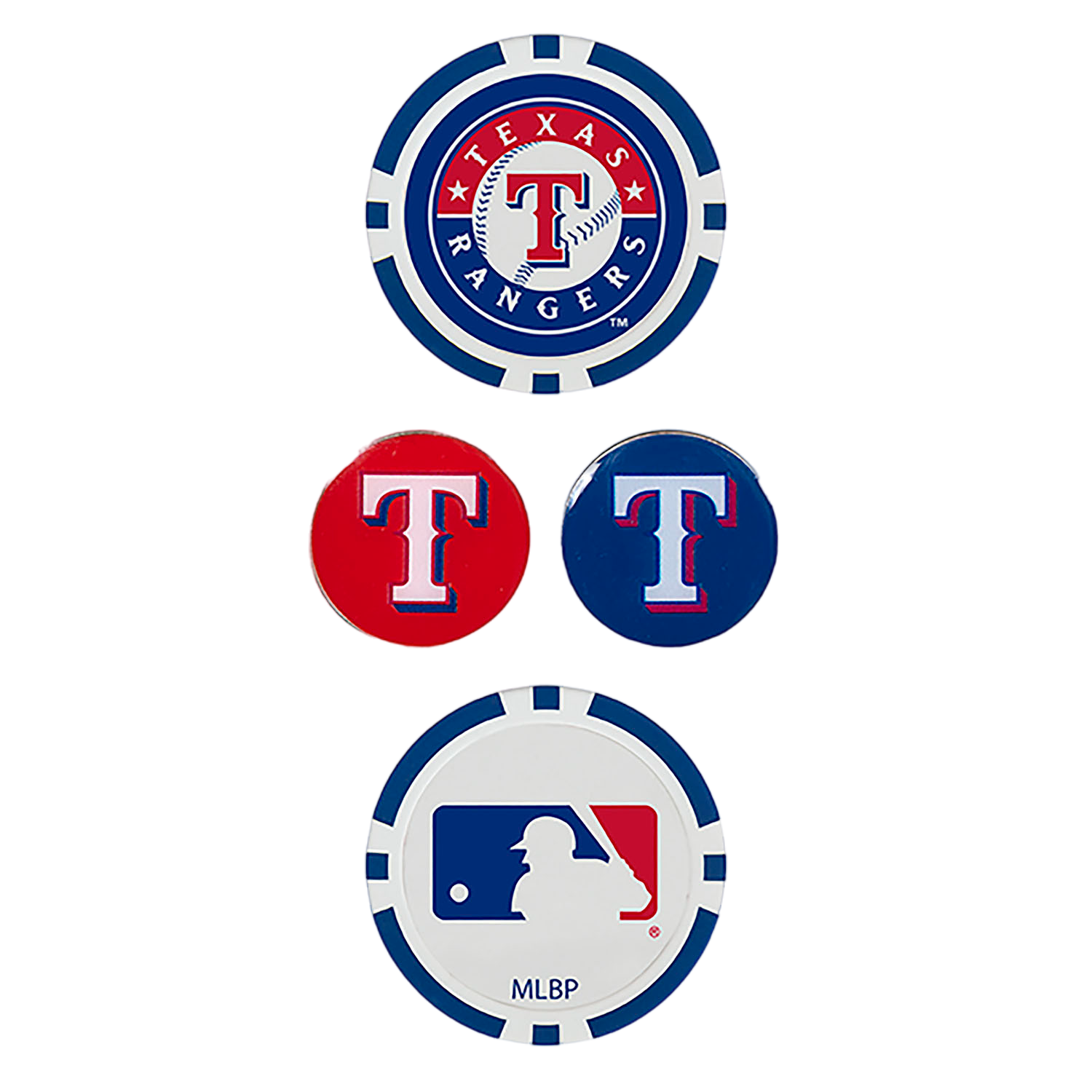 Team Effort Texas Rangers Ball Marker Set