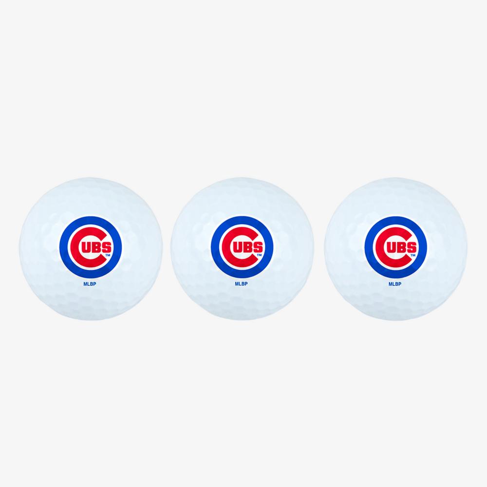 Team Effort Chicago Cubs Golf Ball 3 Pack