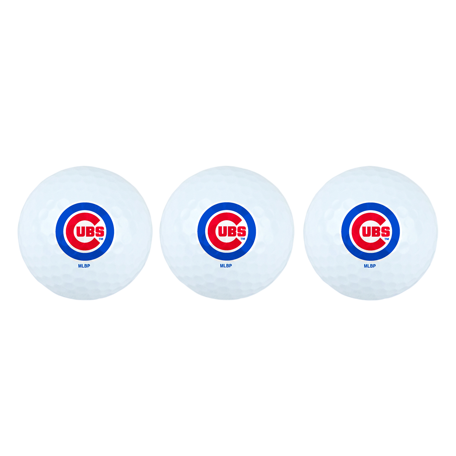 Team Effort Chicago Cubs Golf Ball 3 Pack